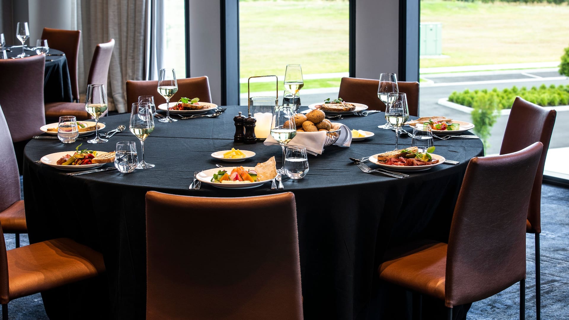 Hyatt Place Melbourne Caribbean Park Lunch Set Up