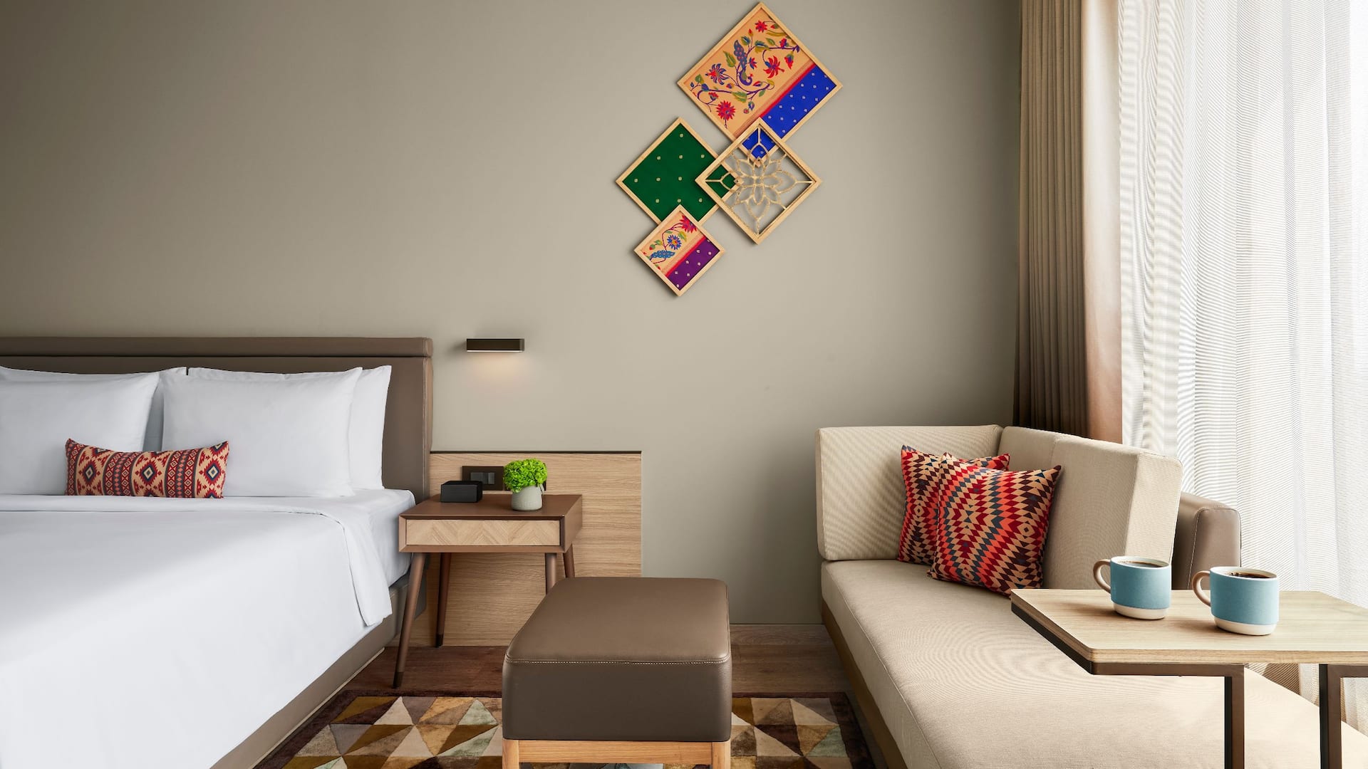 Hyatt Place Aurangabad Airport King Bedroom Sofa