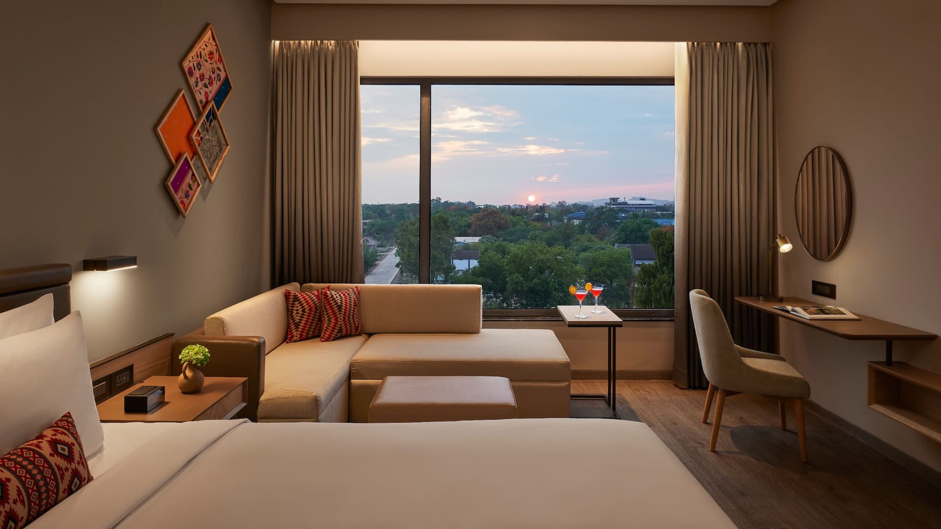 Hyatt Place Aurangabad Airport One King Bed Deluxe Sunset
