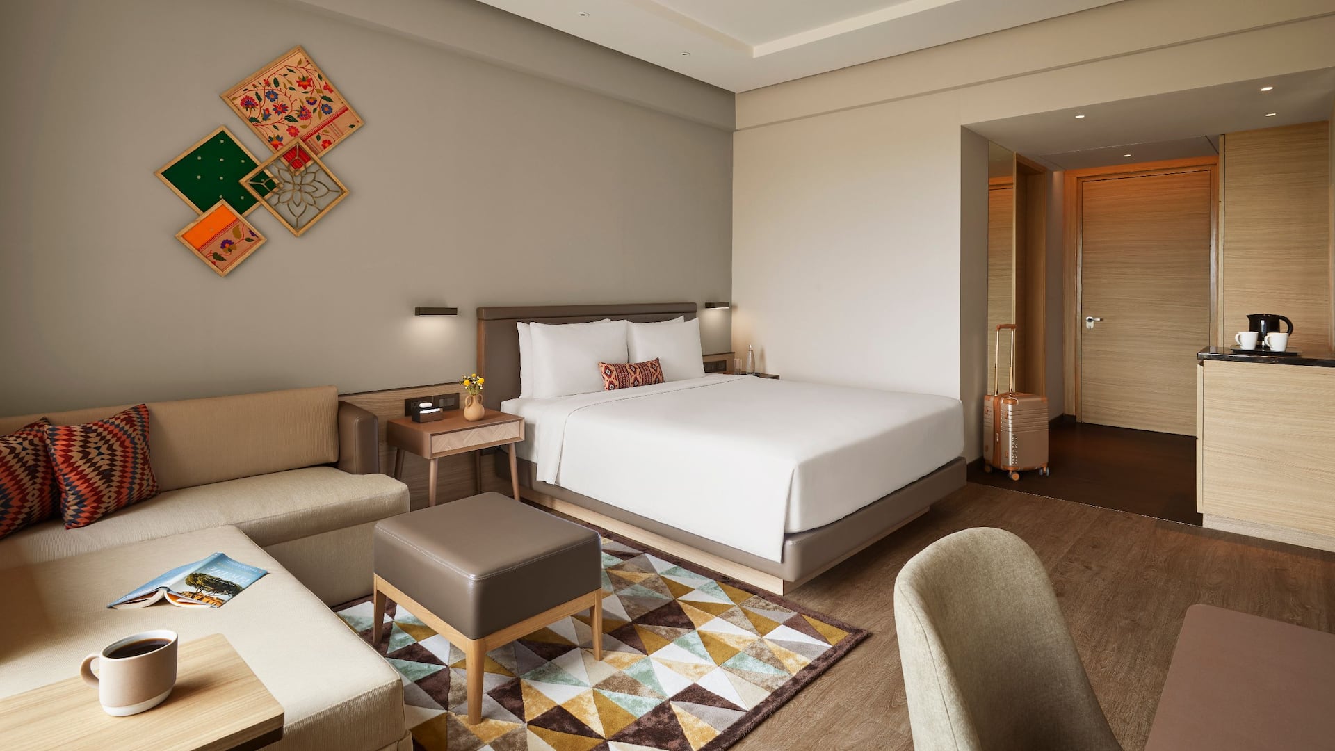 Hyatt Place Aurangabad Airport One King Bed Deluxe Sofa Bed
