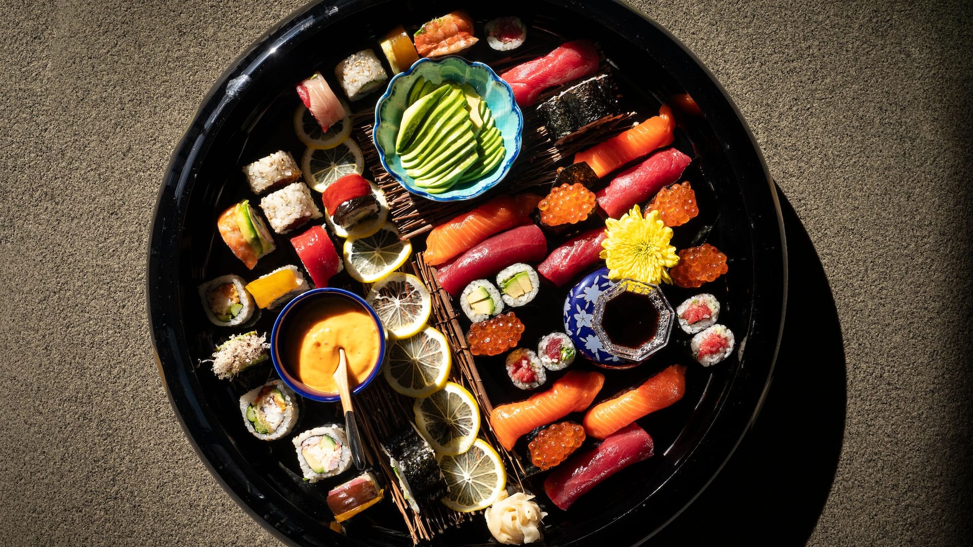 Grand Hyatt Vail Makoto Restaurant Sushi Sampler