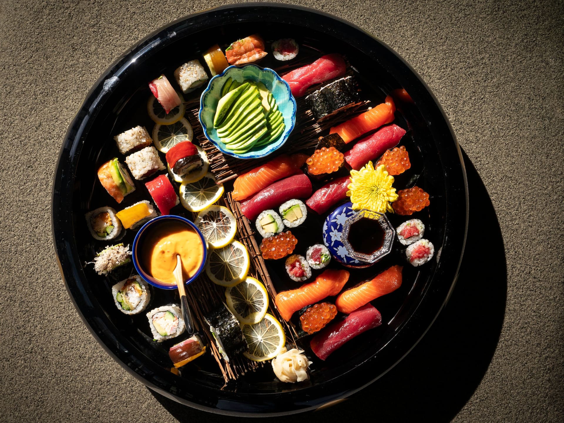 Grand Hyatt Vail Makoto Restaurant Sushi Sampler