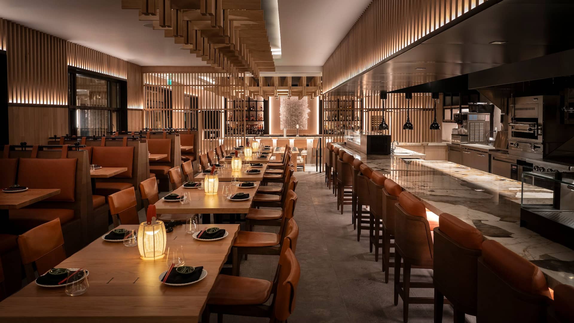 Grand Hyatt Vail Makoto Restaurant Evening Set