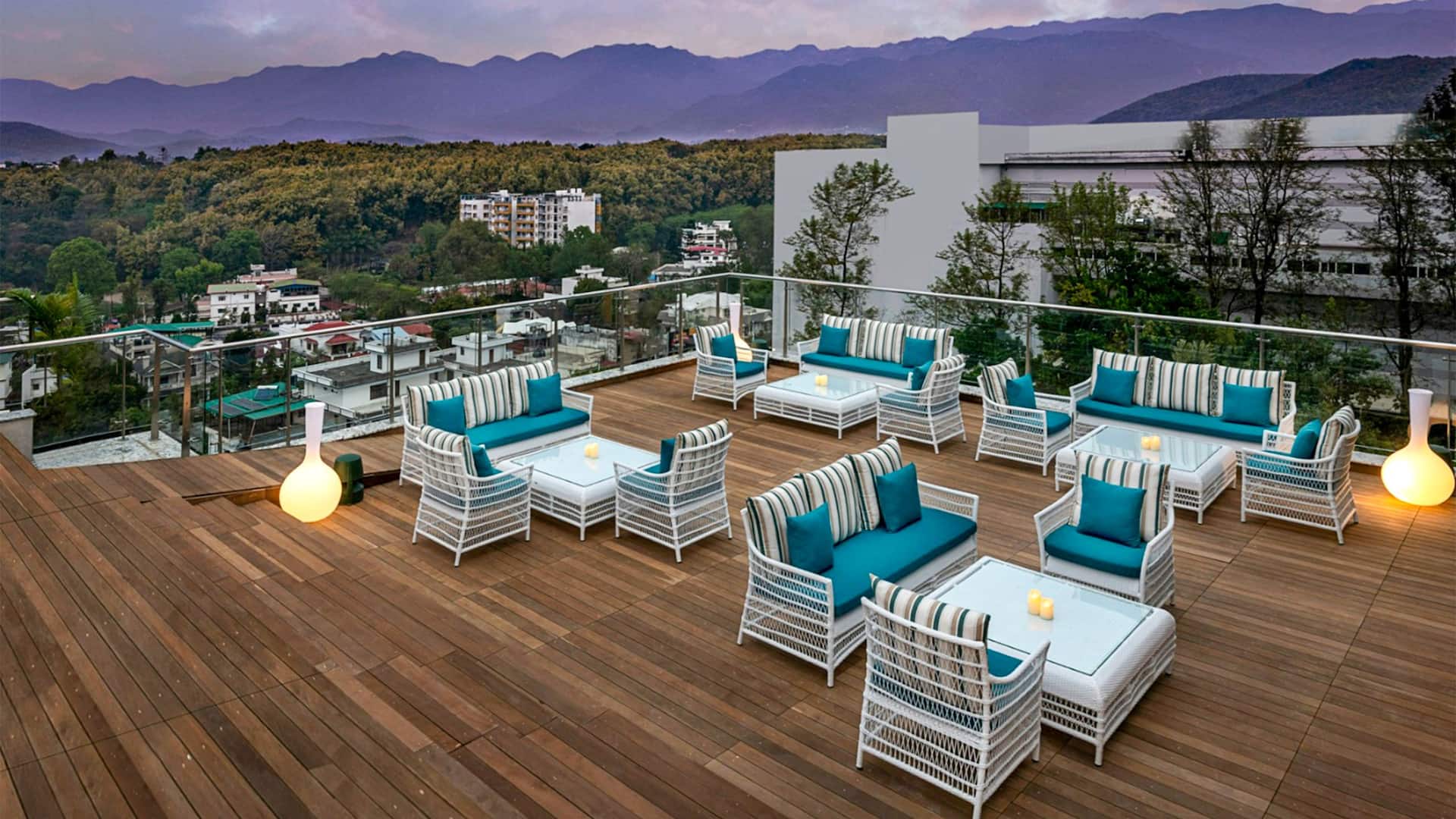 1 of 1 Hyatt Centric Rajpur Road Dehradun Pool Bar Seating