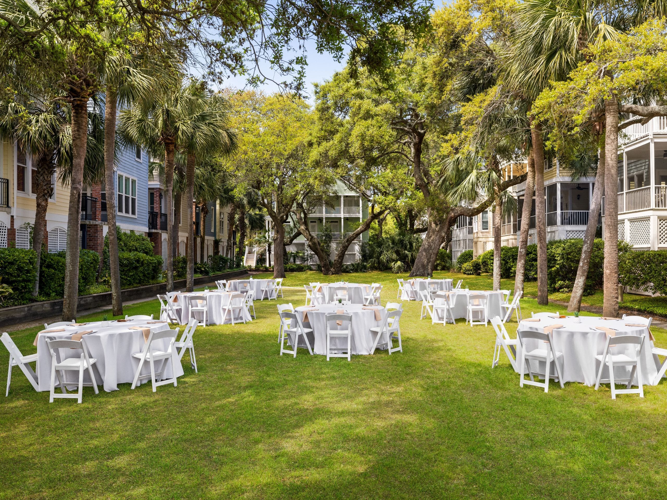 Wild Dunes Resort - Sweetgrass Inn and Boardwalk Inn Croquet Lawn South