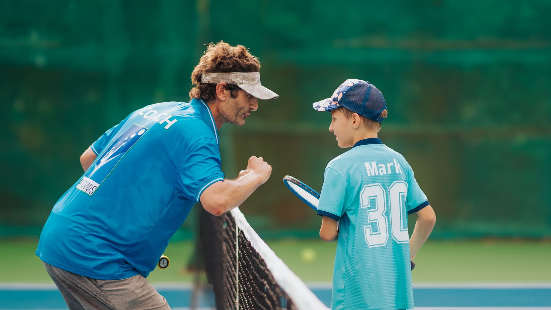 Hyatt Regency Danang Resort and Spa Tennis Class Kid And Coach