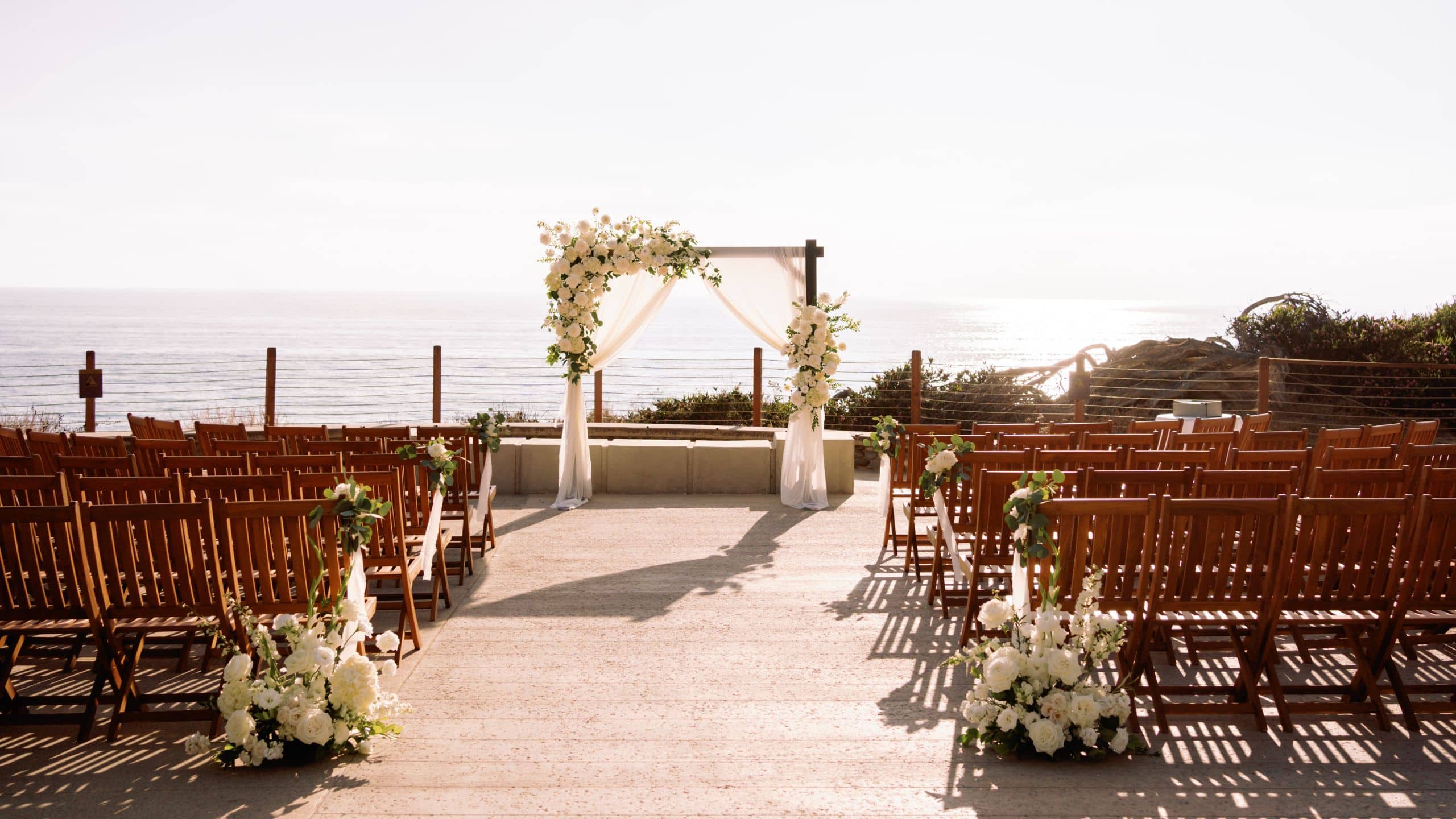 Alila Marea Beach Resort Encinitas Ceremony Ocean