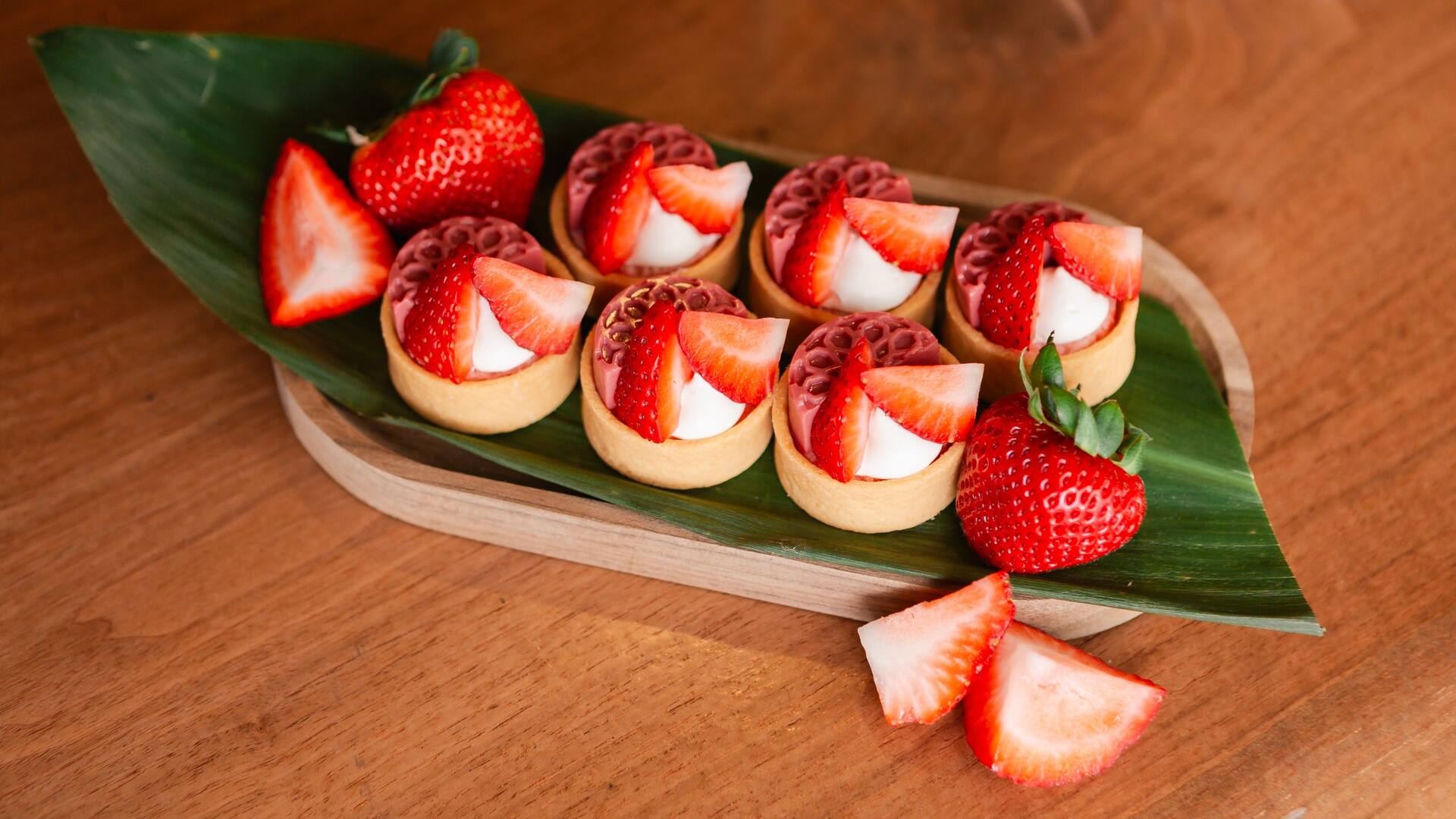 1 of 3 Hyatt Regency Lake Washington at Seattle's Southport Banquet Food Strawberry Tart