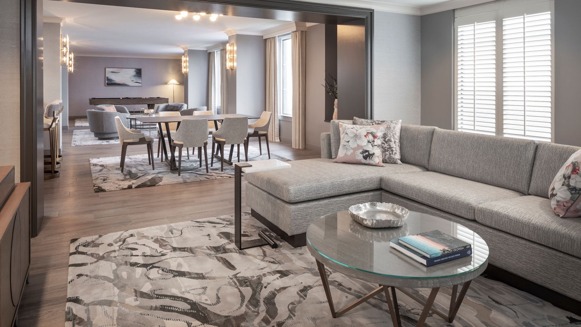 Grand Hyatt Atlanta in Buckhead Presidential Suite Living Room