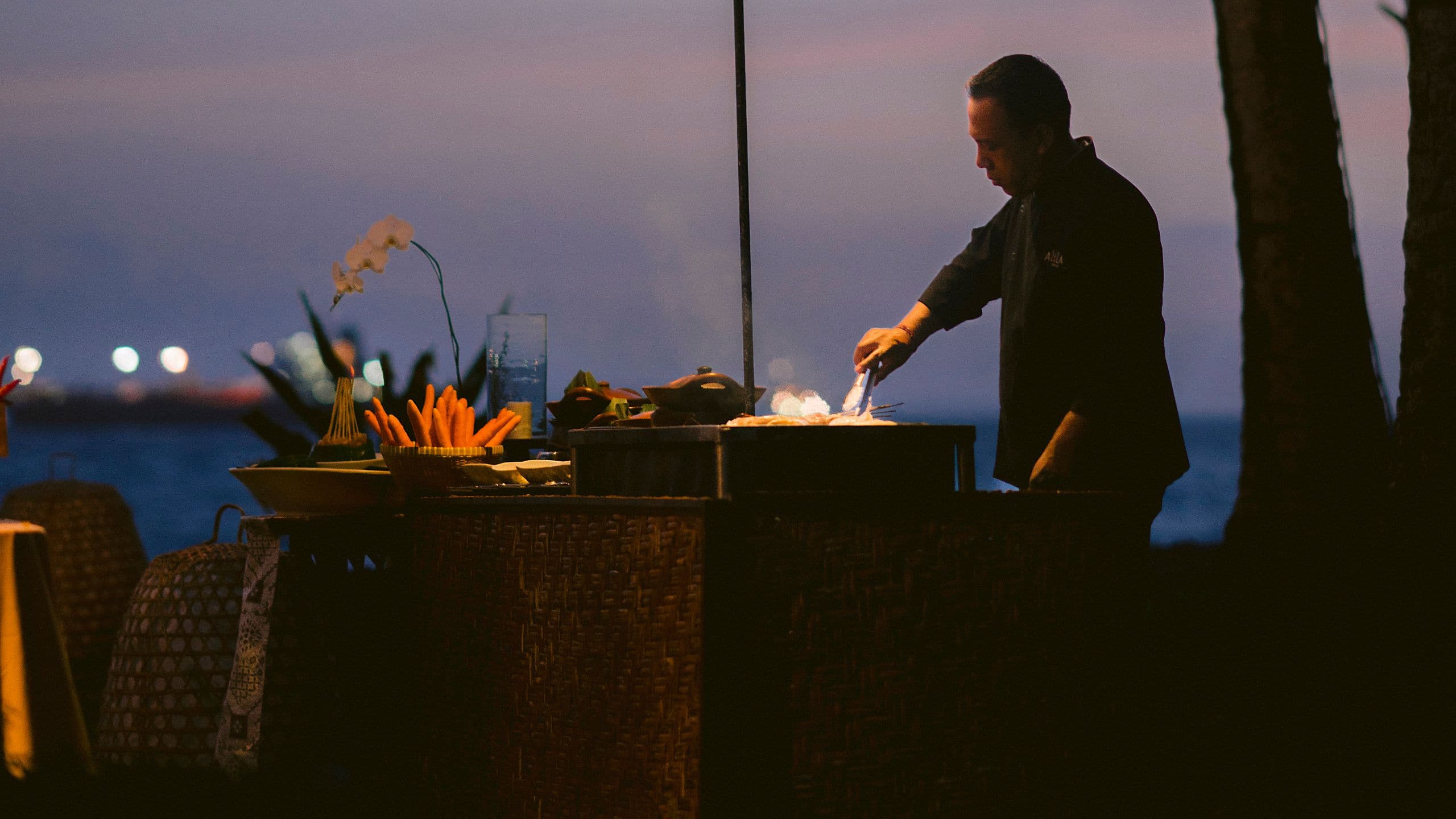 Alila Manggis Jazz Night Bbq Chef Grill