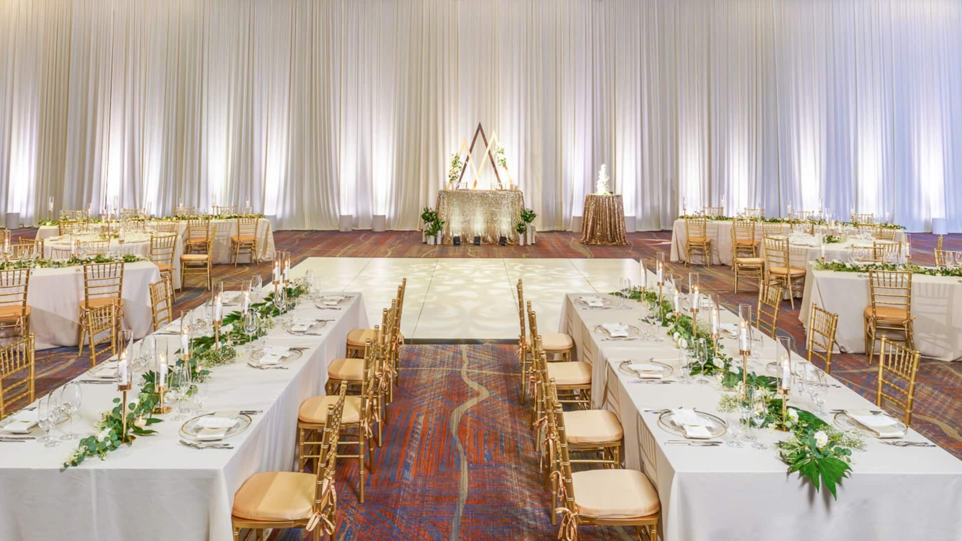 1 of 2 Hyatt Regency Denver at Colorado Convention Center Wedding Ballroom Set Up