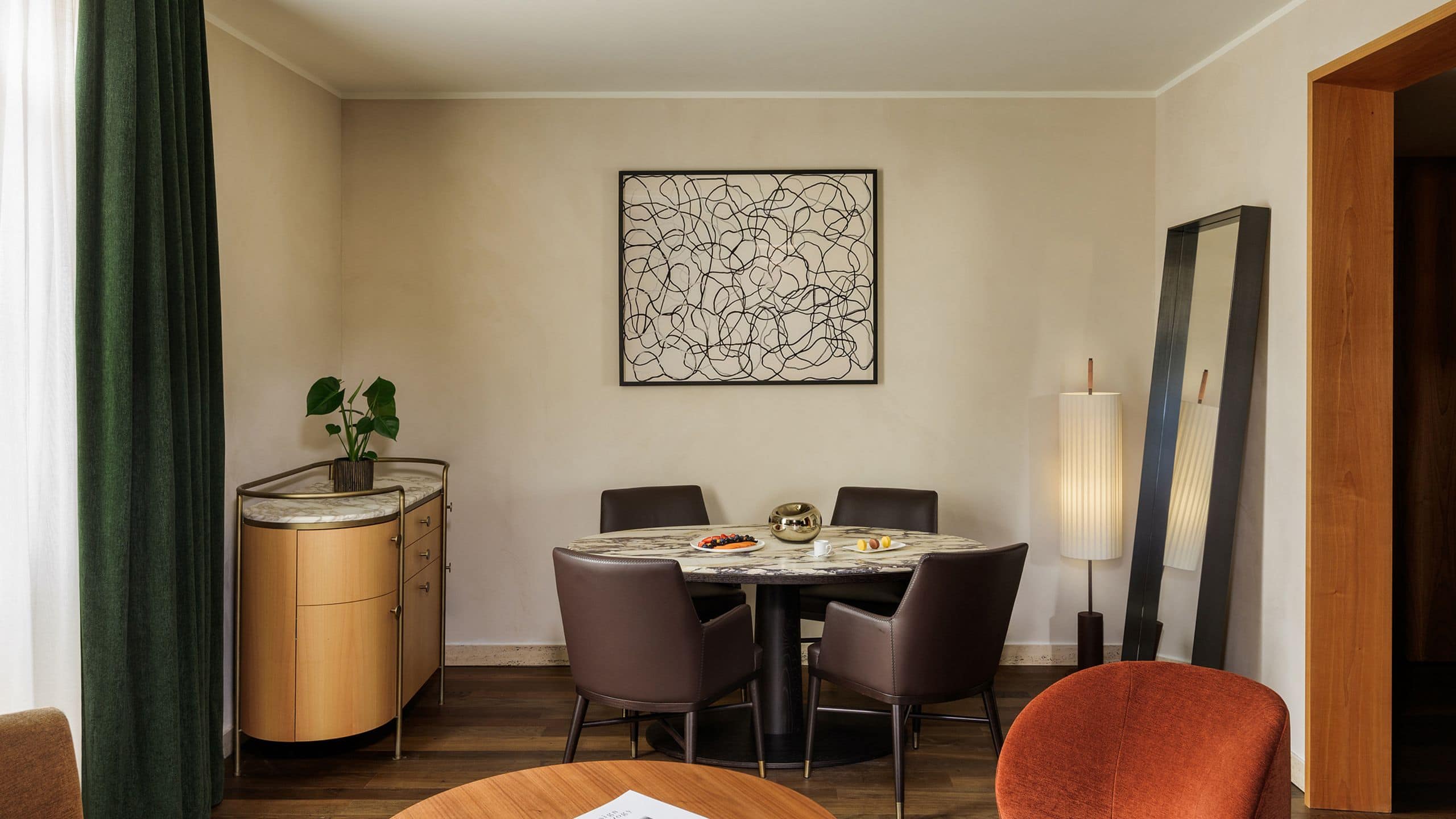 Park Hyatt Milan Terrace Suite Living View