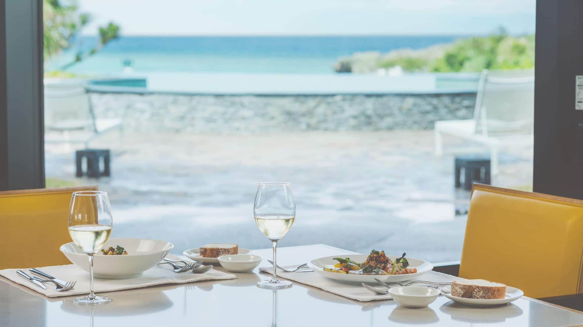 Hyatt Regency OKARO Pxxxx Cucina Serale Pool View Seating