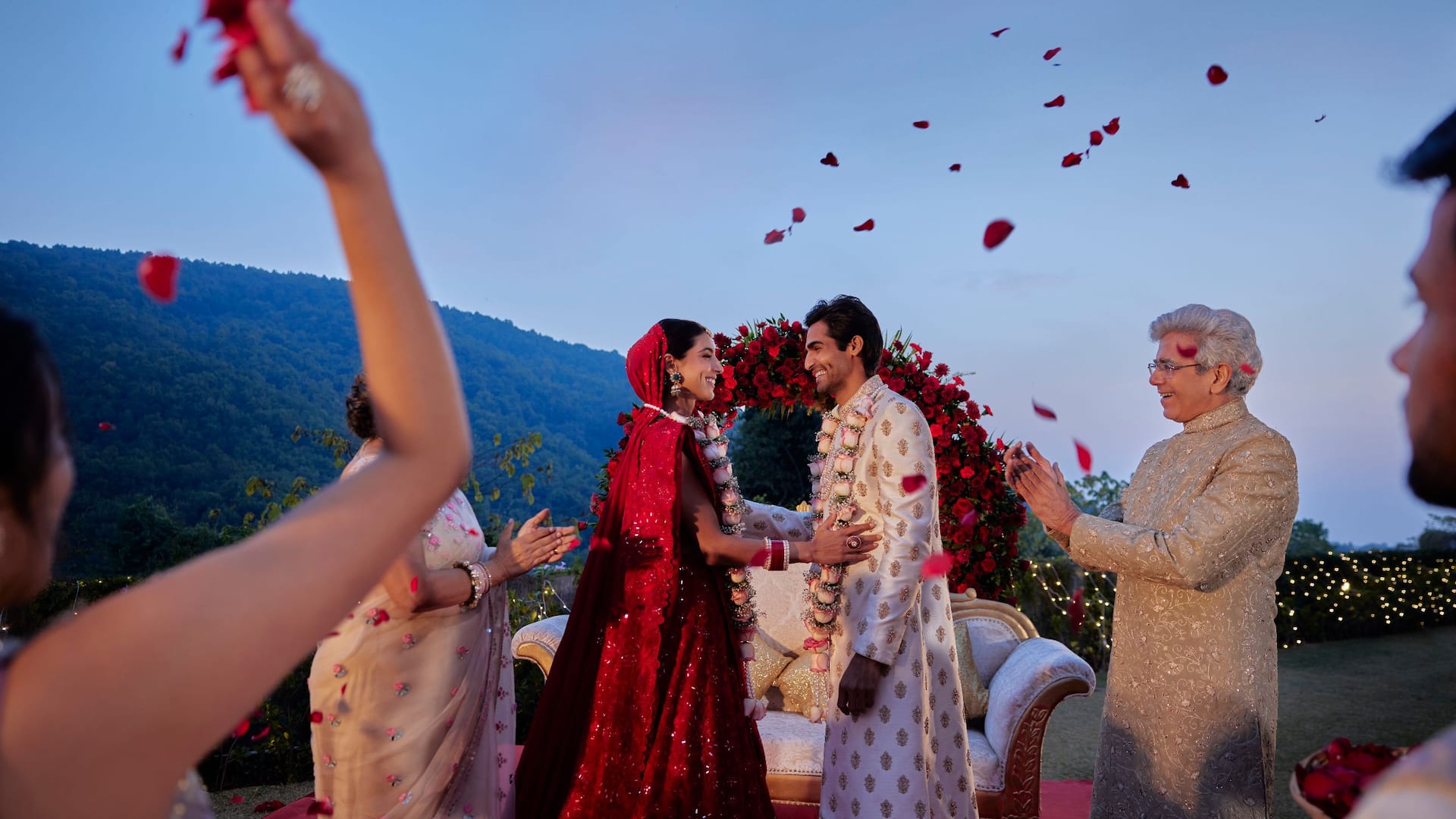 1 of 1 Hyatt Regency Dehradun Resort and Spa Couple Picture With Family