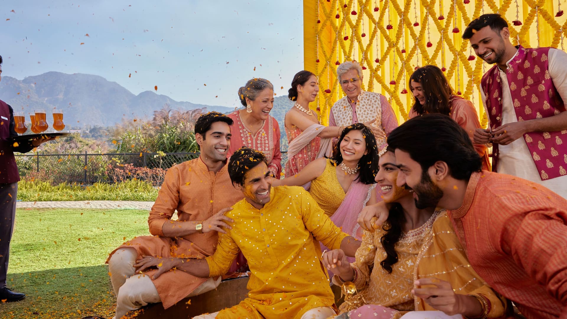1 of 1 Hyatt Regency Dehradun Resort and Spa Indian Wedding Ritual Haldi