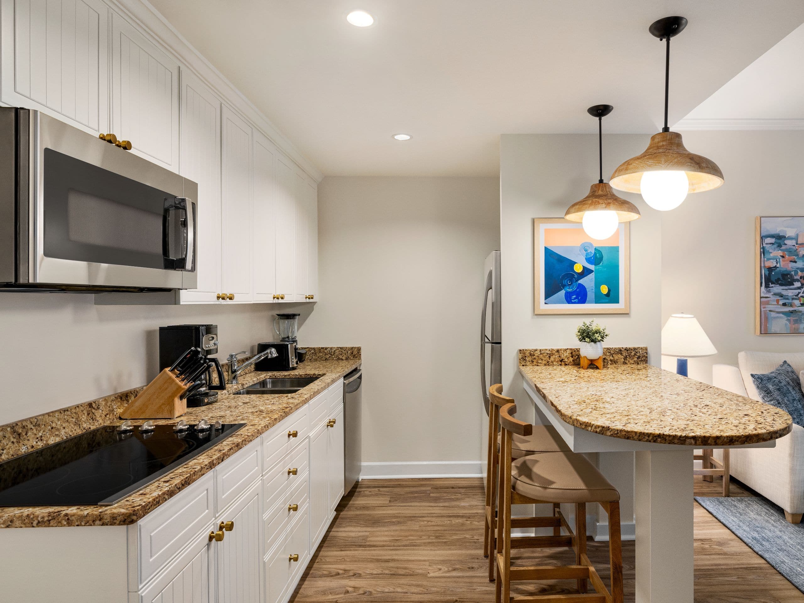 Wild Dunes Resort - Residences at Sweetgrass Select One Bedroom Suite Kitchen