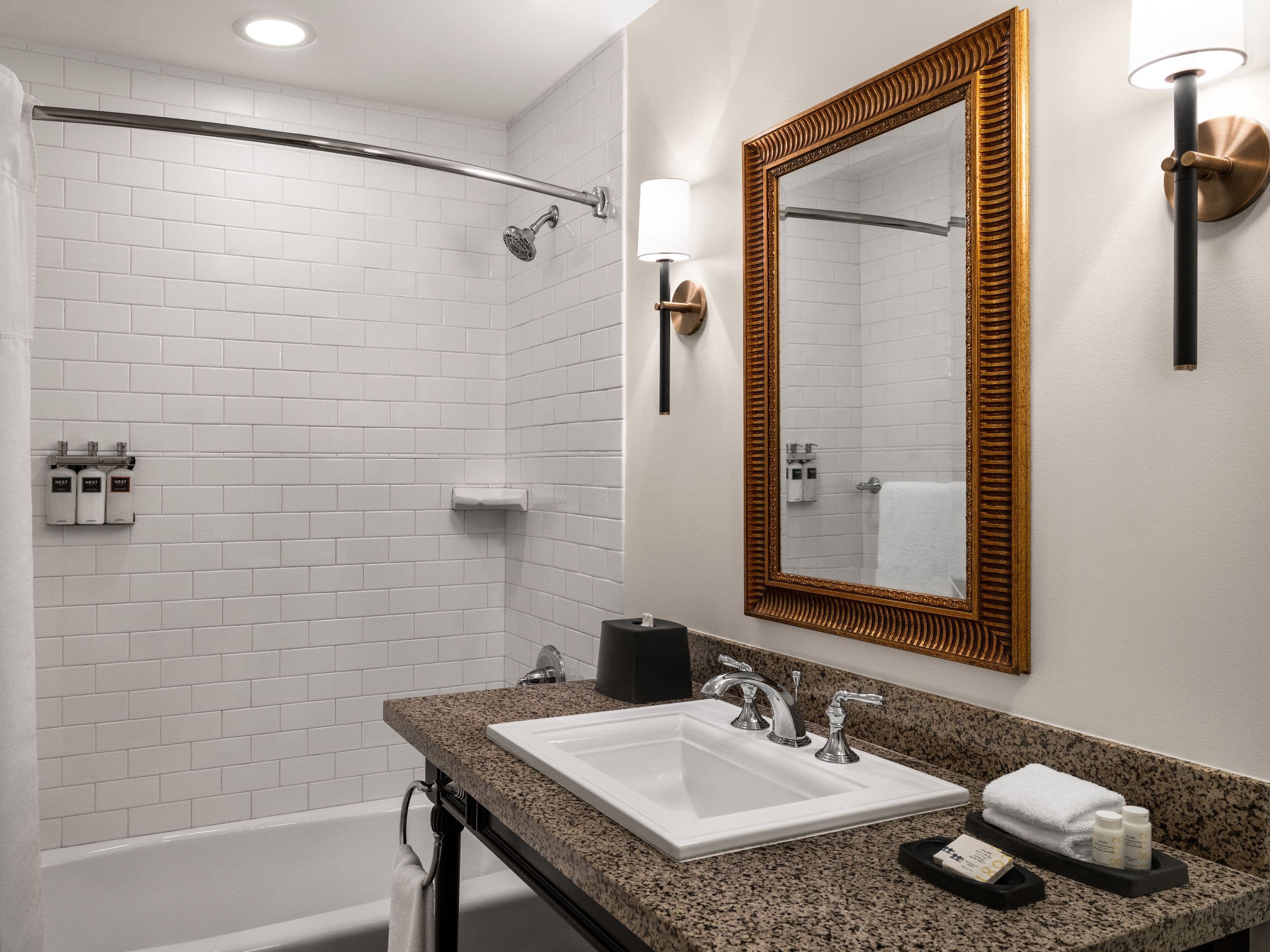 Wild Dunes Resort - Residences at Sweetgrass Select Two Queen Beds Guestroom Bathroom