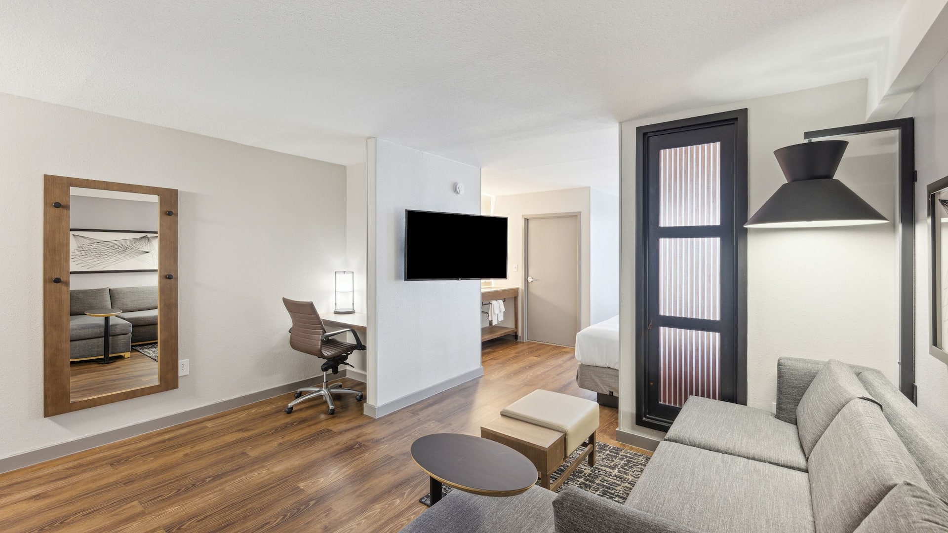 Hyatt Place San Antonio-Northwest/Medical Center Suite Living Area With Pullout Couch