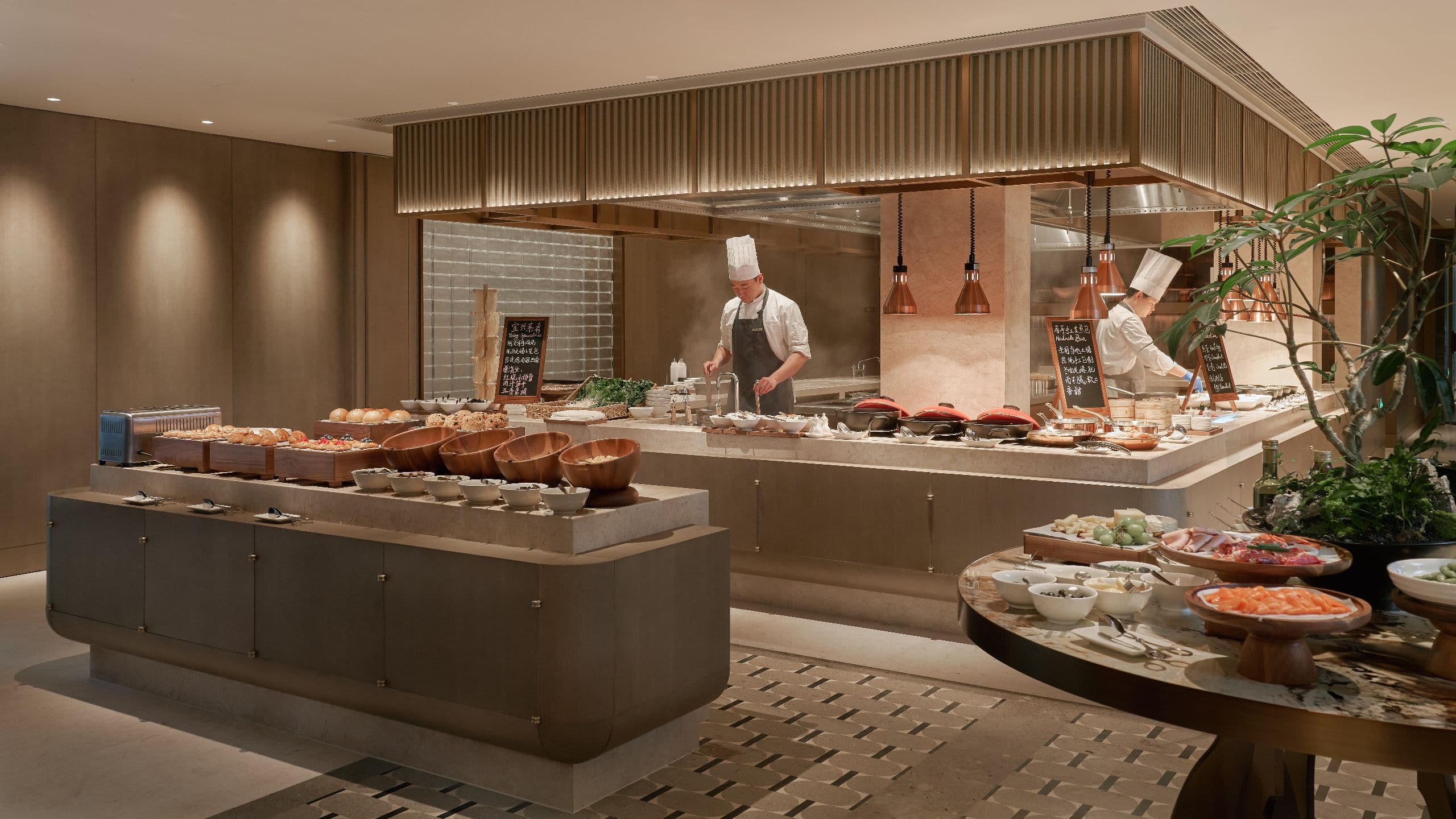 Yada Xishan Hotel Yixing Open Kitchen