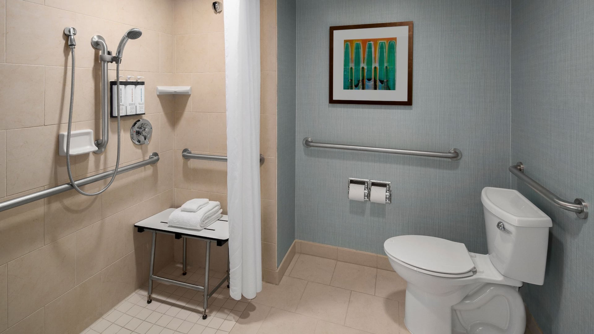 Hyatt Place Portland Airport/Cascade Station Roll In Shower