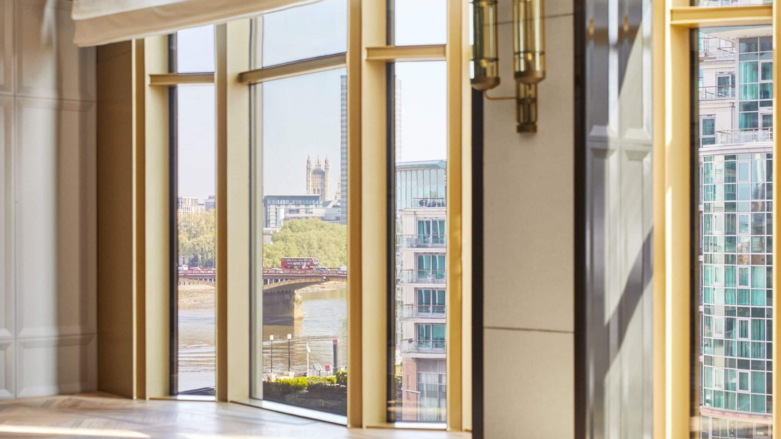 5 of 6 Park Hyatt London River Thames Ballroom Foyer View Westminster