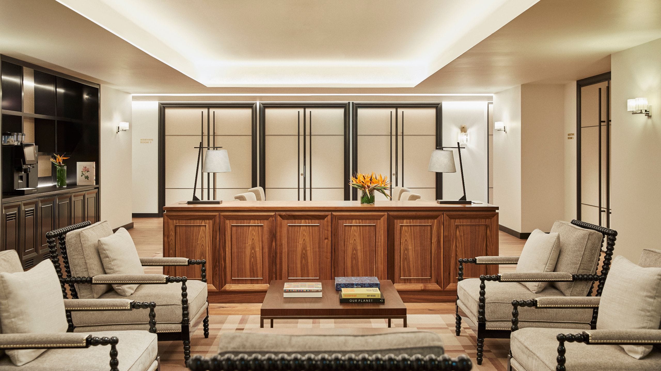 第 1，共 1 Park Hyatt London River Thames Meeting Room Foyer Overview