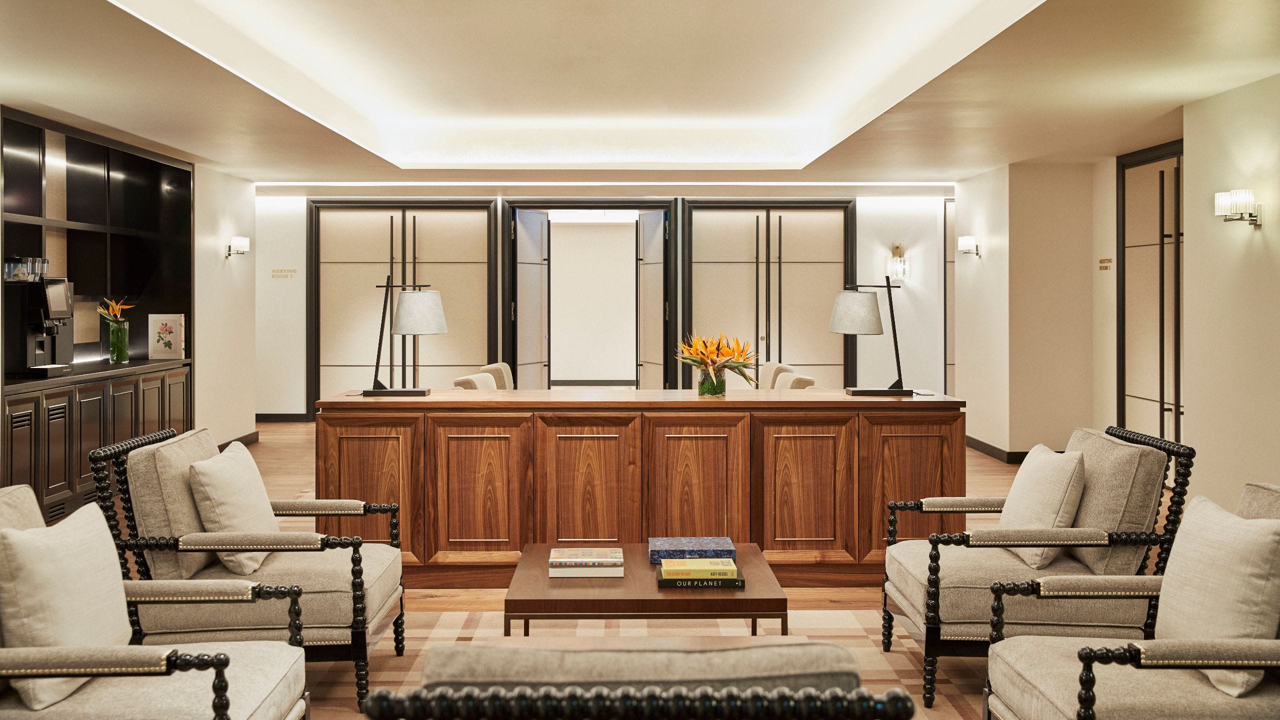 Park Hyatt London River Thames Meeting Room Foyer Overview Entrance