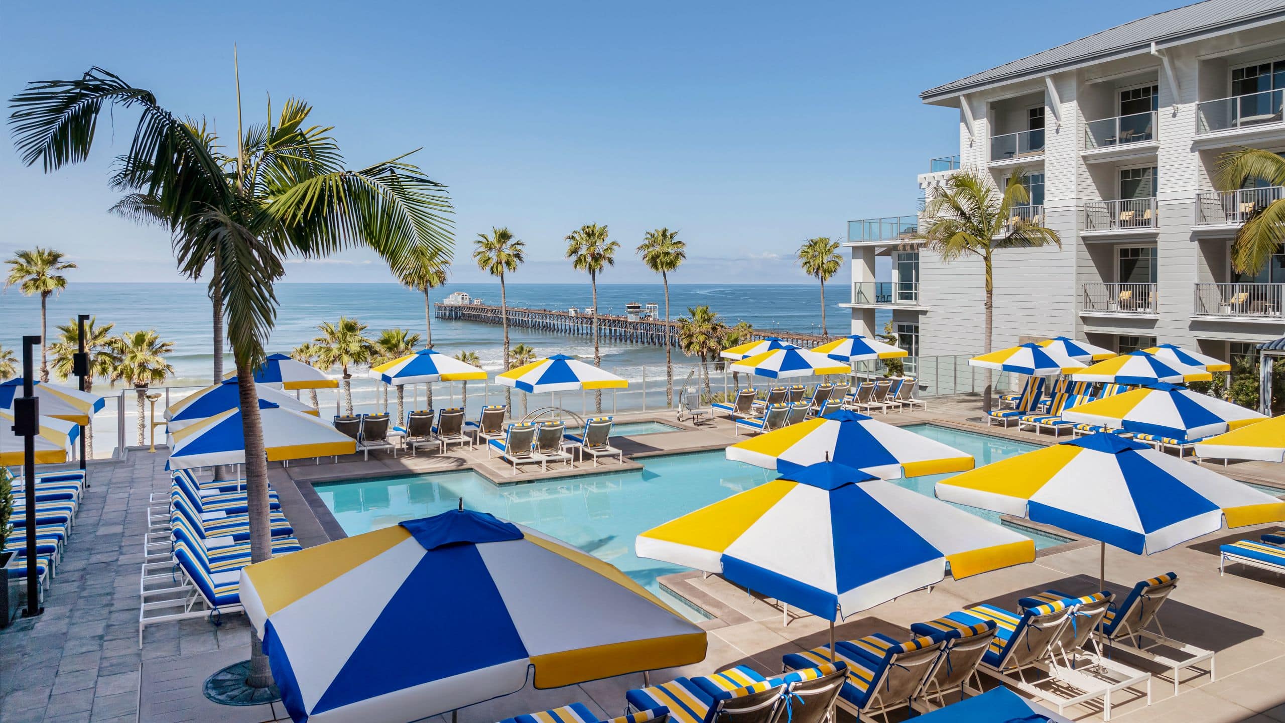 The Seabird Ocean Resort & Spa Pool Side View