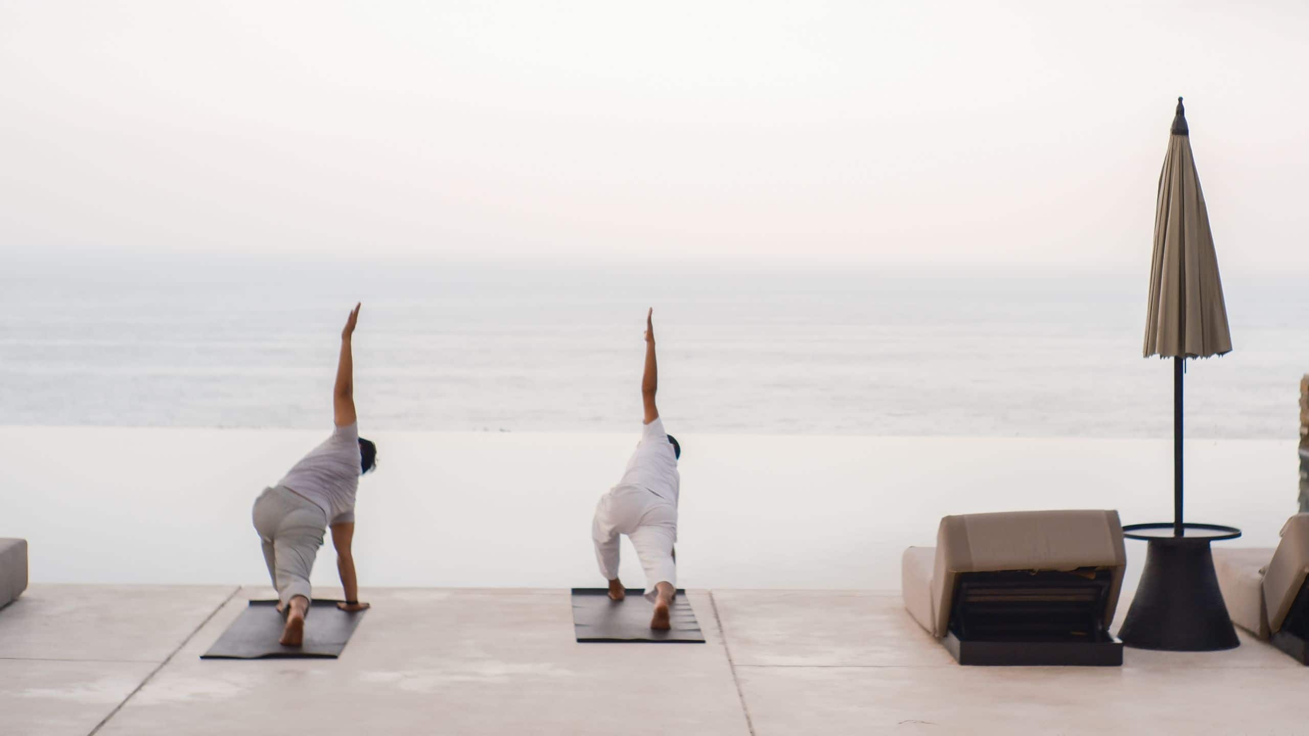 Alila Villas Uluwatu Vinyasa Yoga Guests