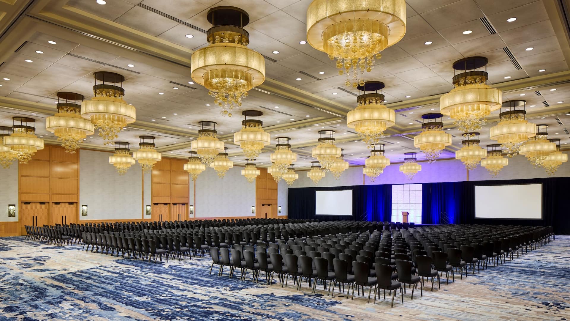 2 of 4 Hyatt Regency Bellevue on Seattle's Eastside Grand Ballroom Angled Shot