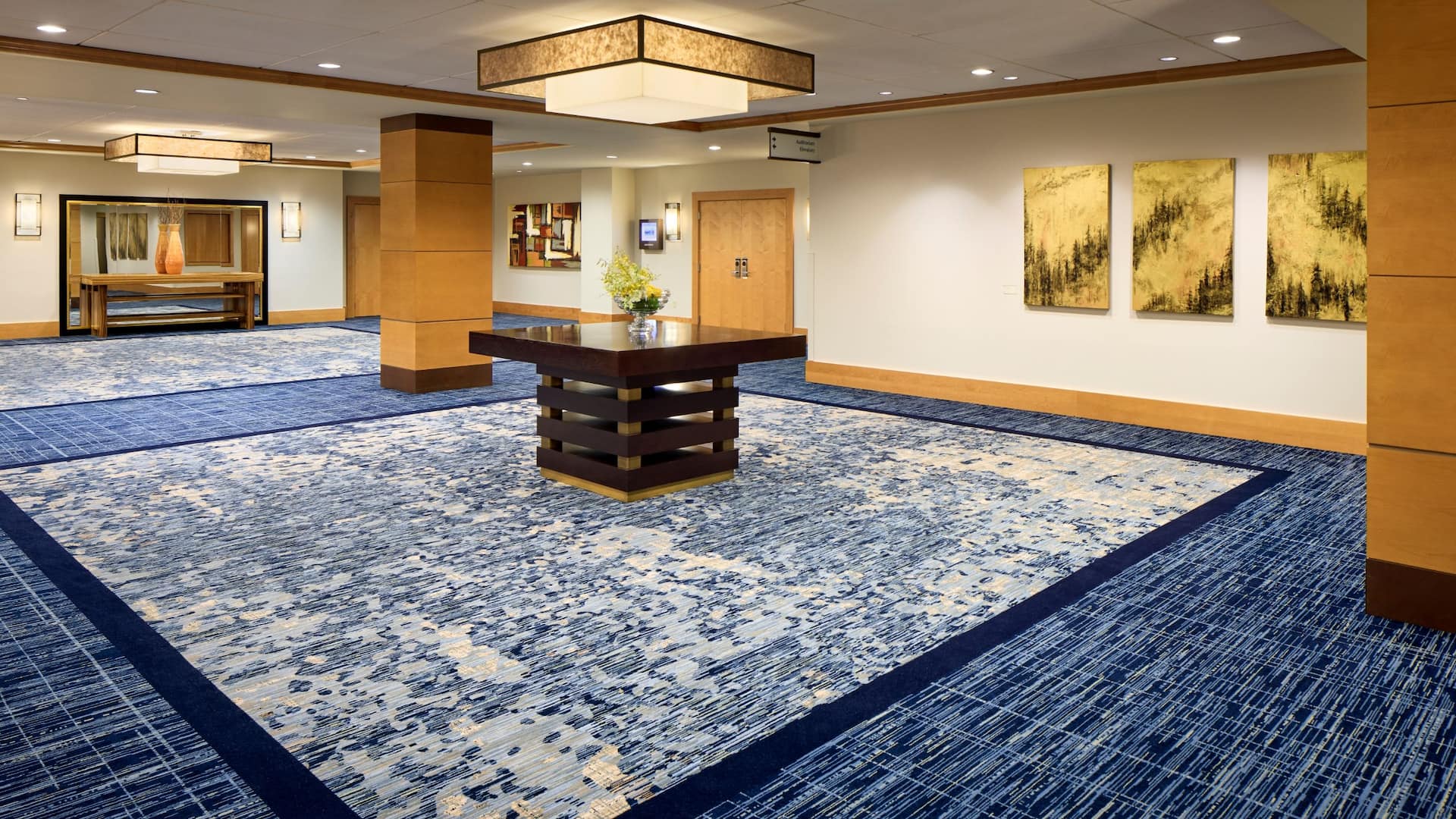 2 of 2 Hyatt Regency Bellevue on Seattle's Eastside Maple Foyer