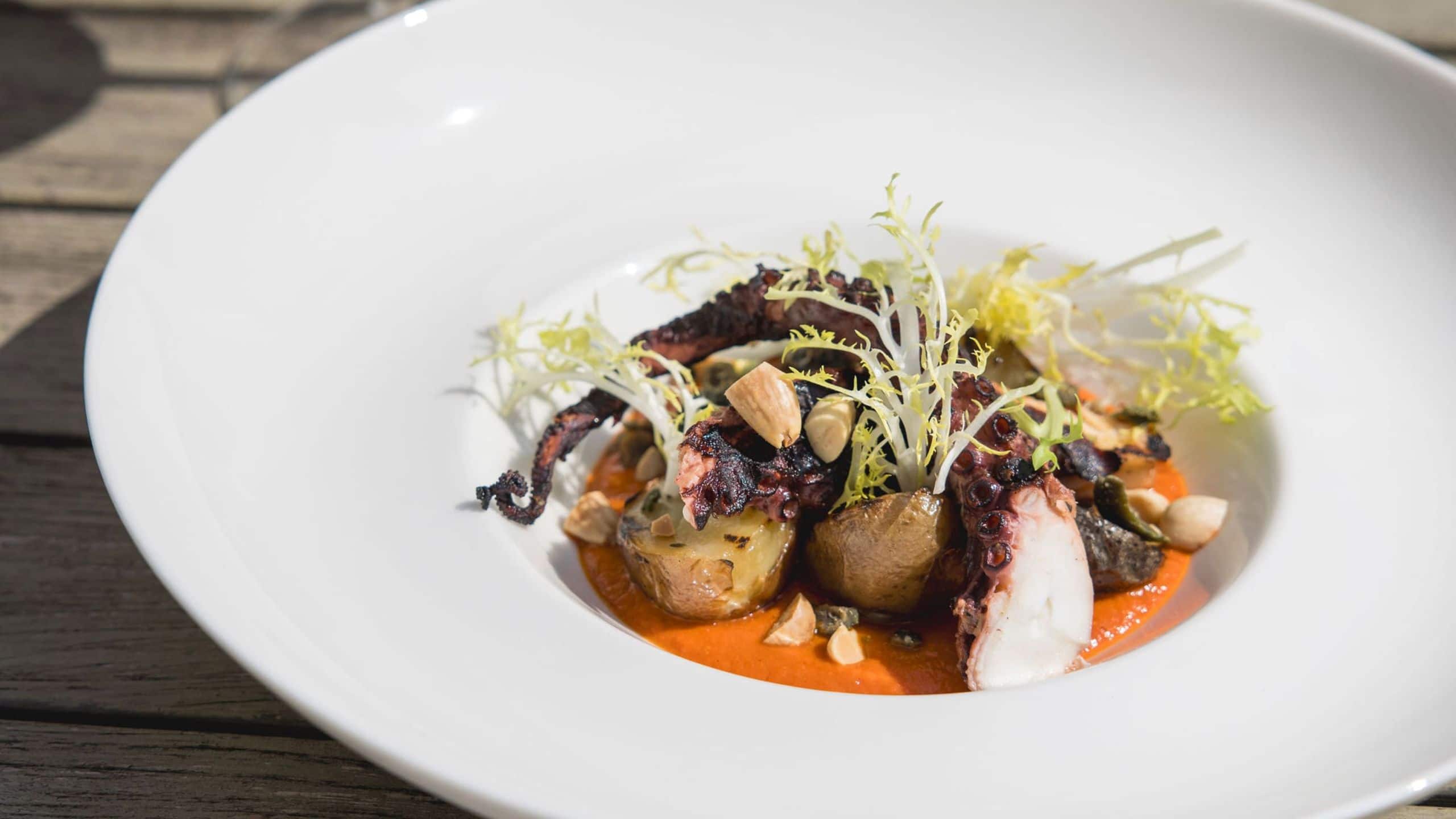 Park Hyatt Chicago Grilled Octopus And Part And Parcel
