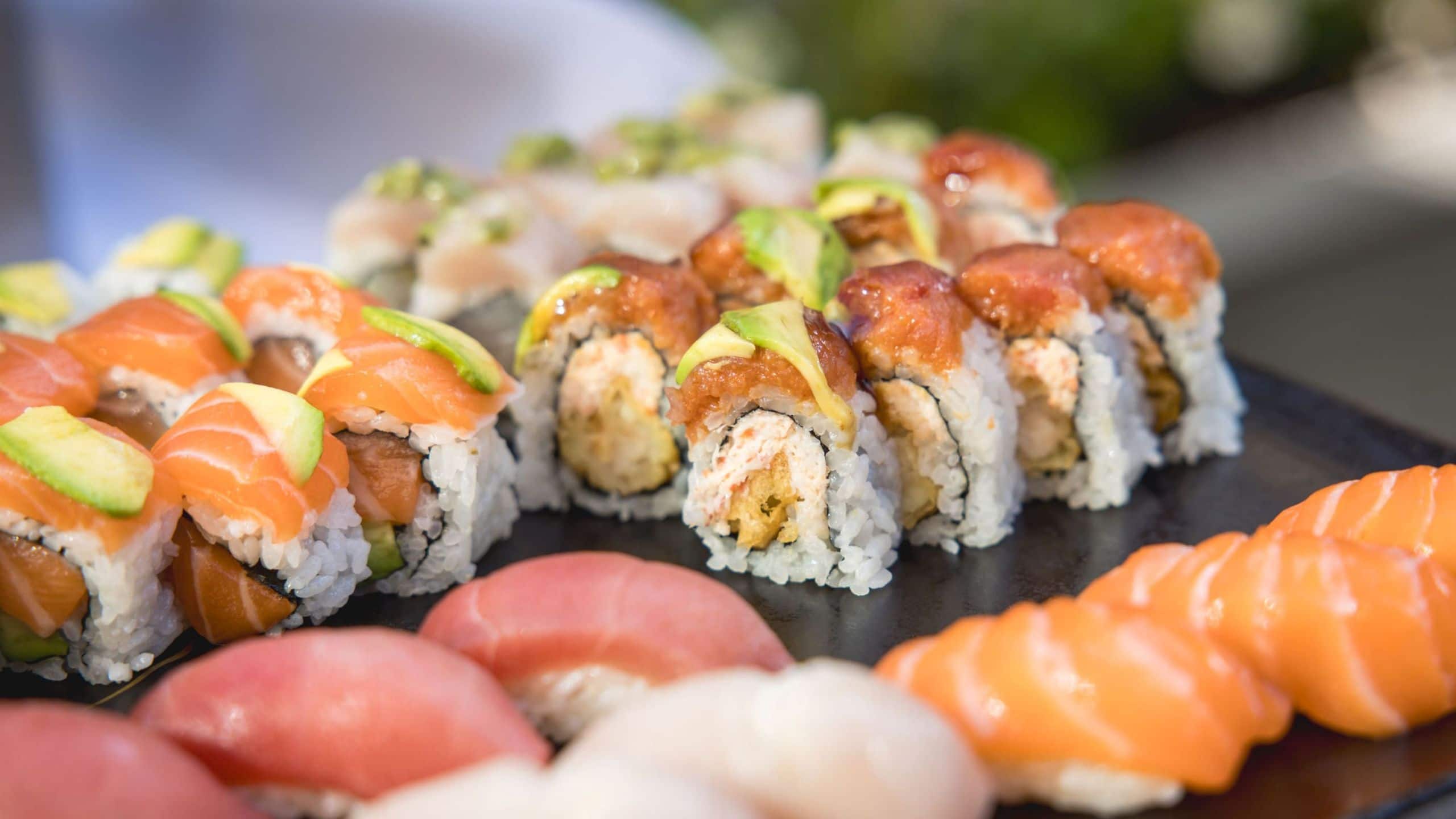 Park Hyatt Chicago Nomi Maki And Nigiri Sushi Spread