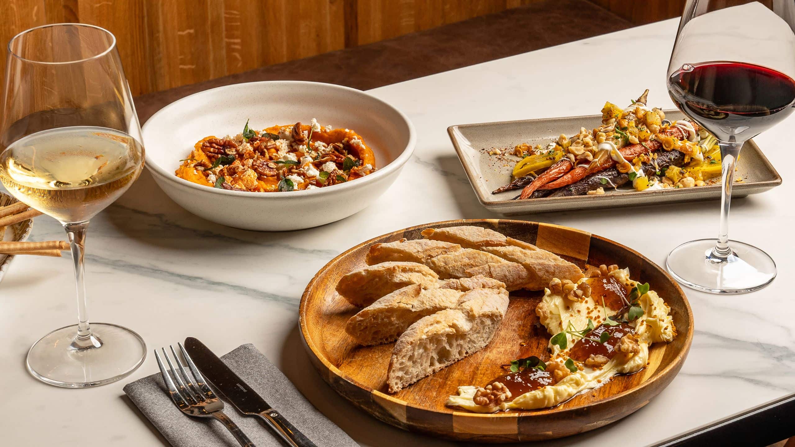 Kissel Uptown Oakland Ottos Dining Meals Appetizer Entree