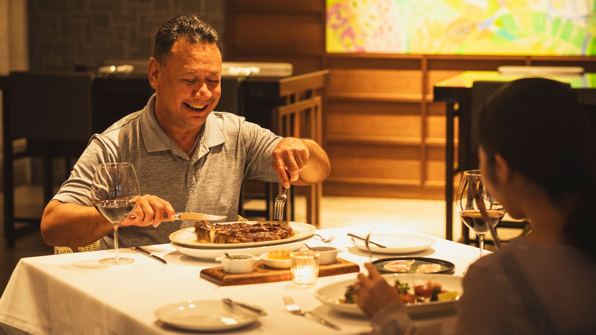 Hyatt Regency Seragaki Island, Okinawa Serale Grill Dinner Time
