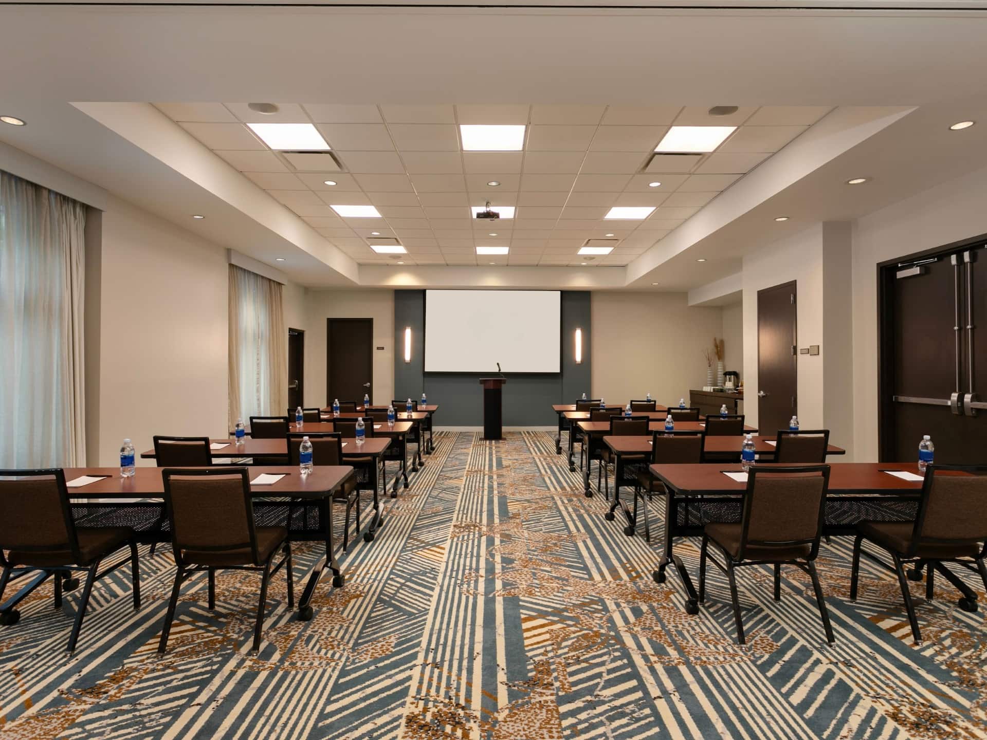 Hyatt Place Manatí Classroom Set Up
