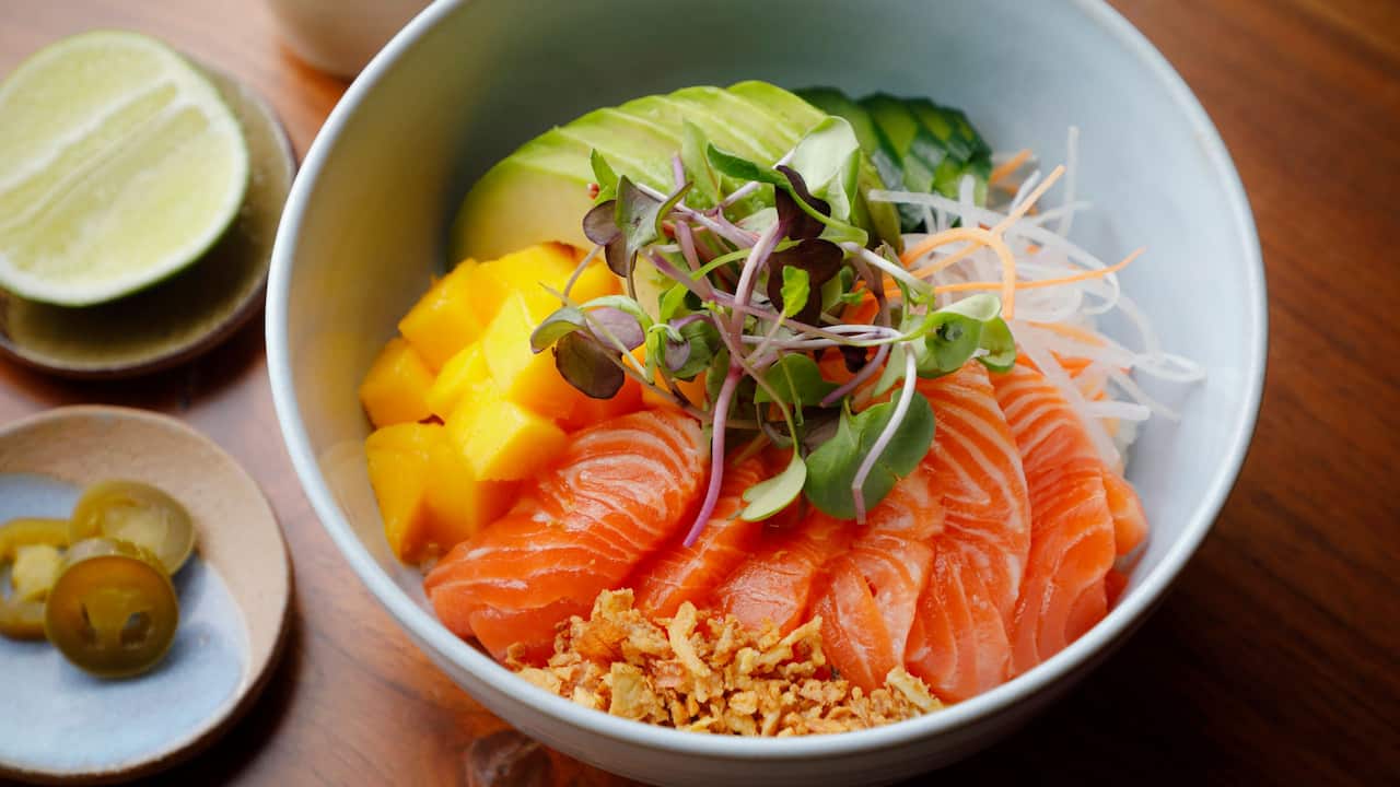 Salmon Rice Bowl