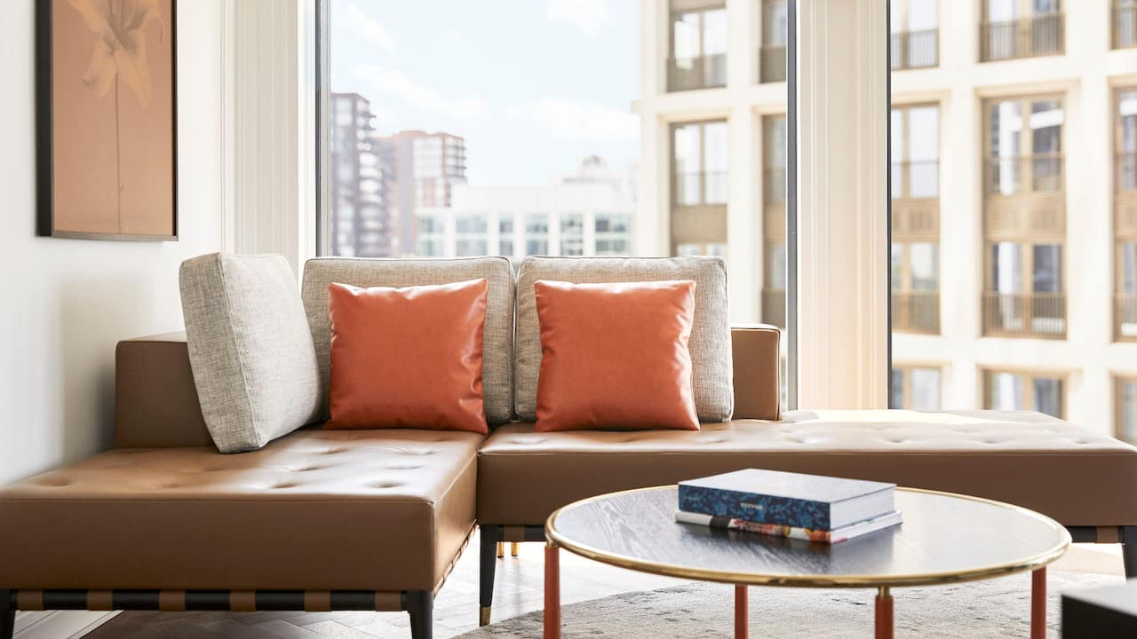 Suite Park Living Room View City