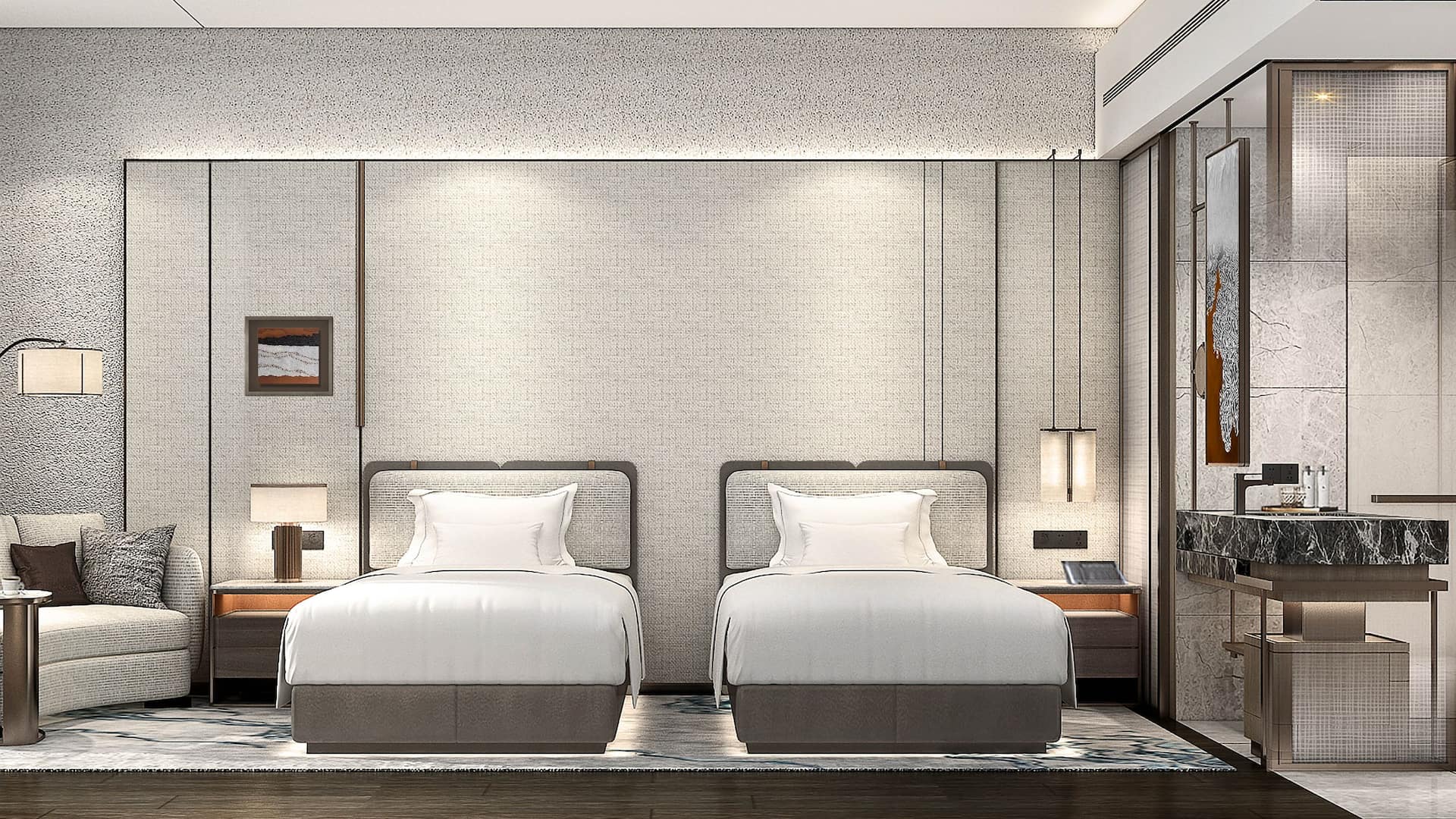 Hyatt Regency Huangshan Hengjiangwan Twin Bed Room