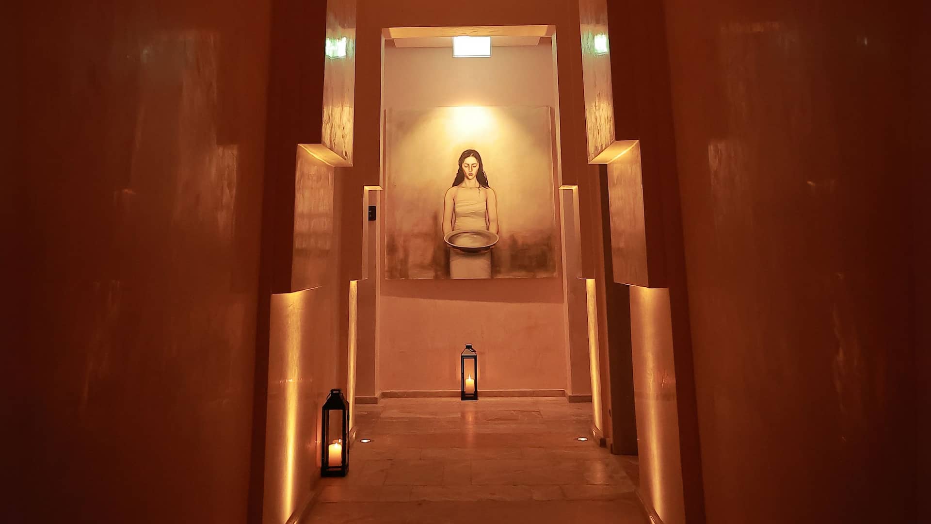 Hyatt Regency Aqaba Ayla Spa Hallway