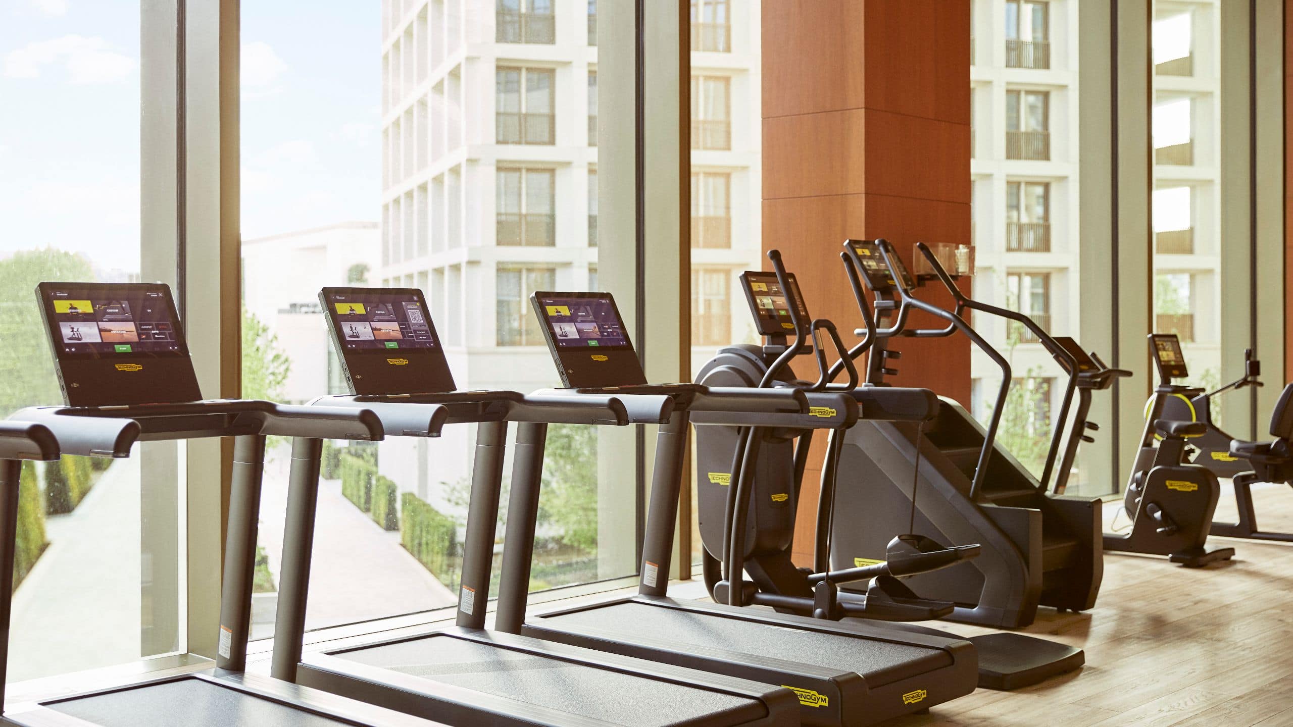 Park Hyatt London River Thames Gym Treadmill