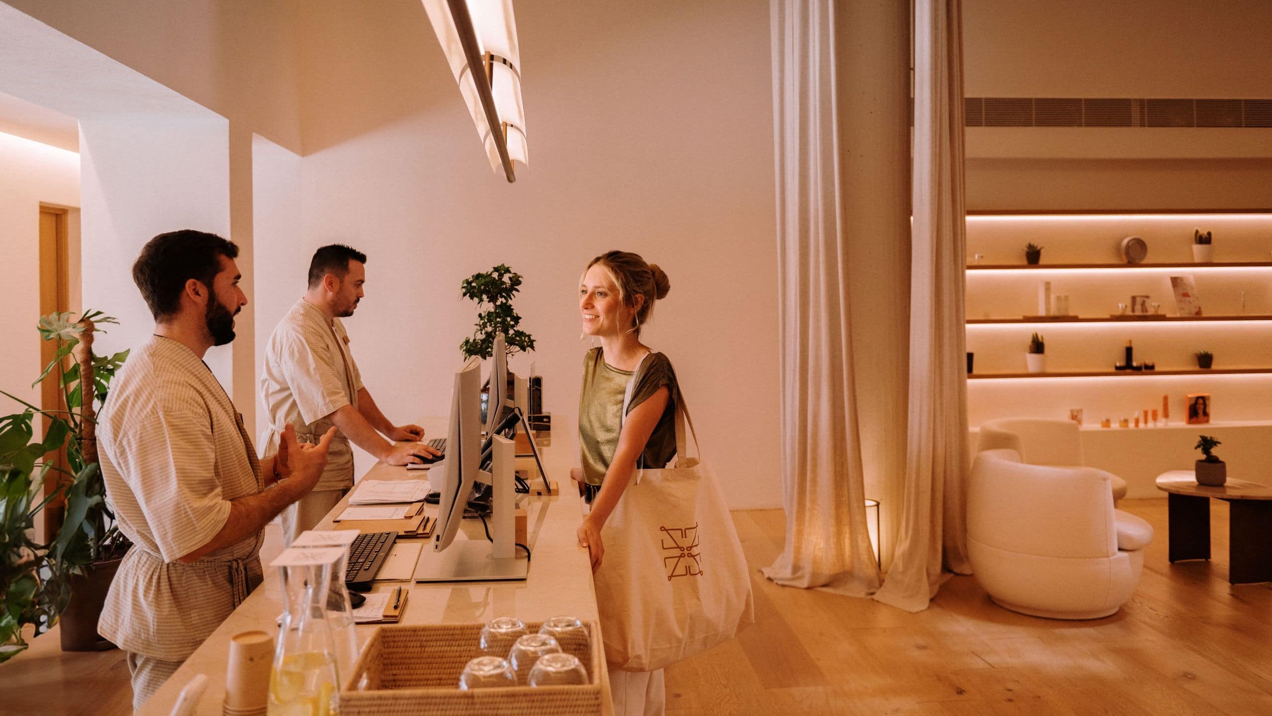 La Zambra Resort Front Desk Mood Spa Lifestyle