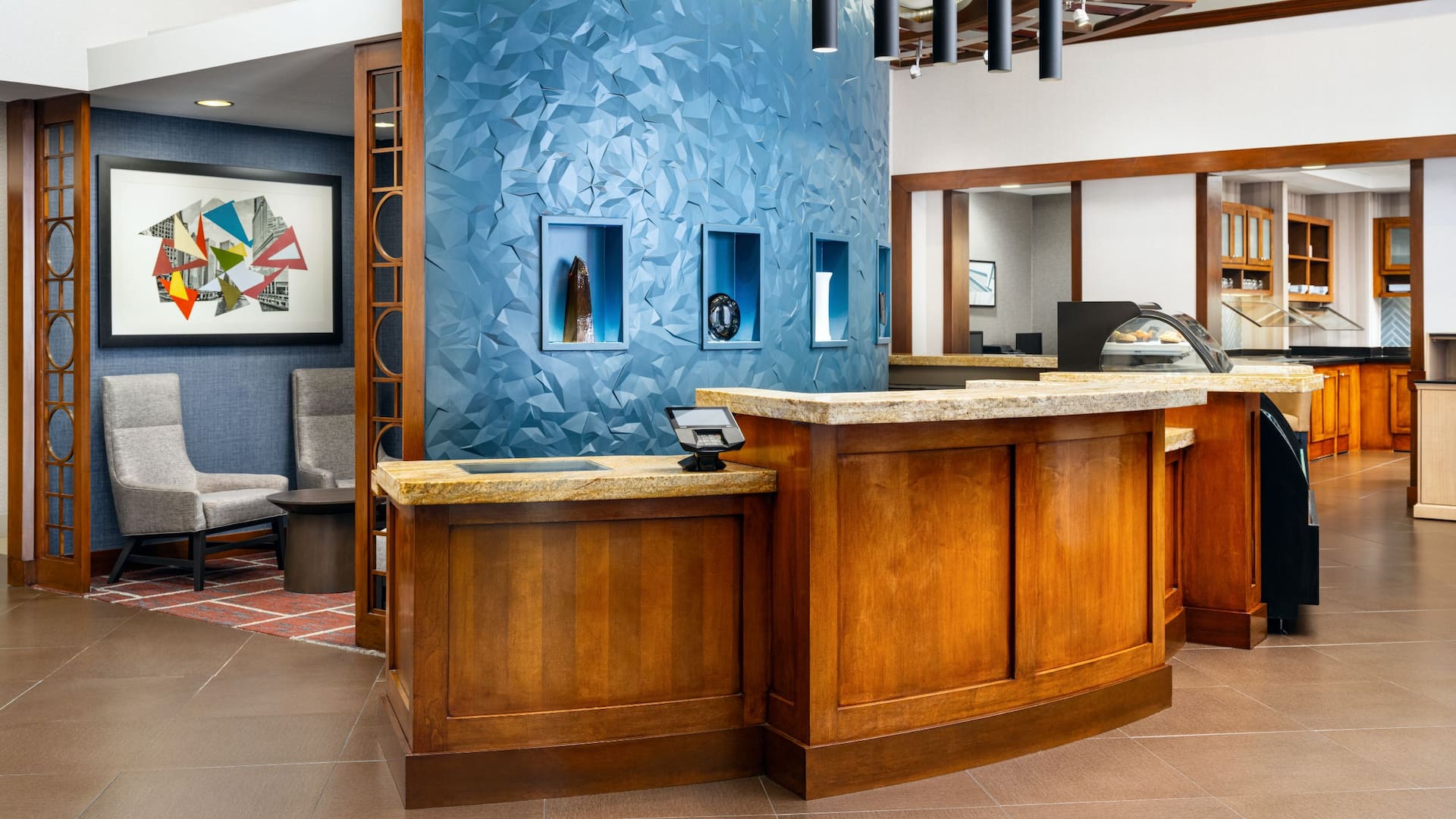 Hyatt Place Columbus-North Lobby Front Desk