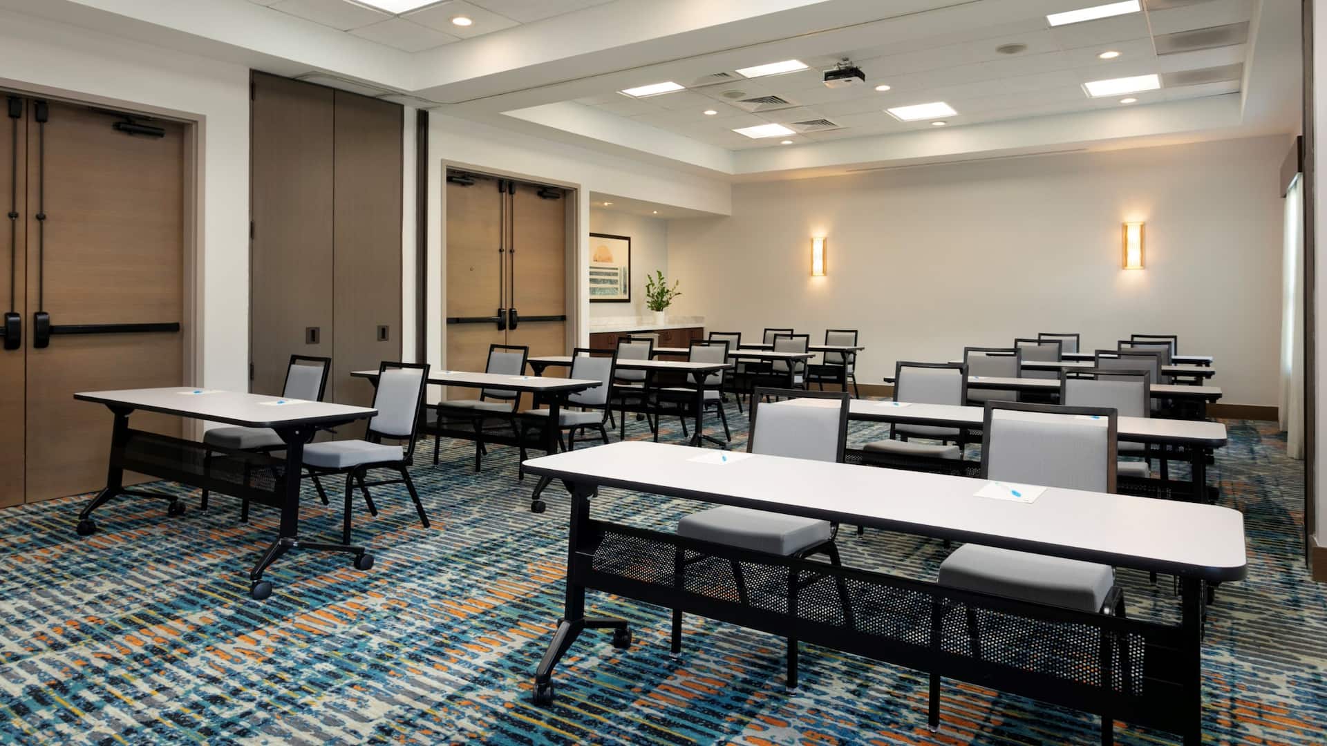 Hyatt House San Juan Classroom Set Up