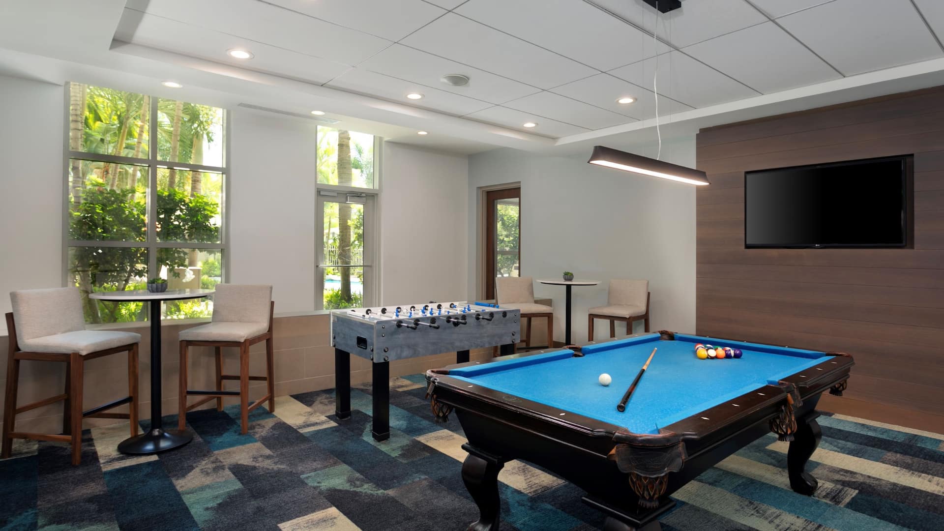 Hyatt House San Juan Game Room