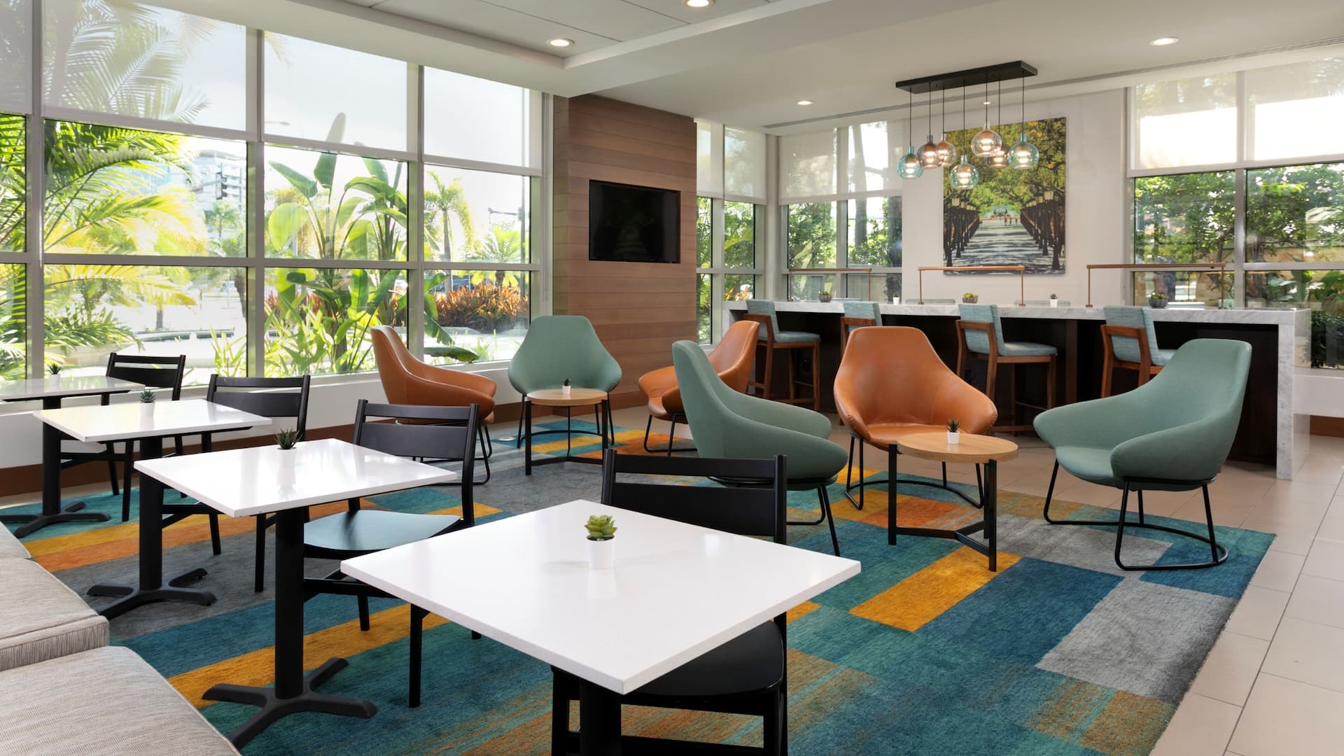 Hyatt House San Juan Lobby Lounge