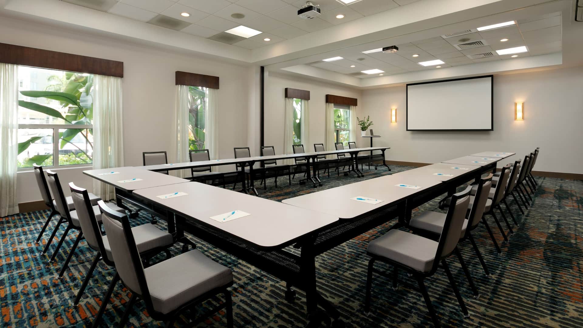 3 of 6 Hyatt House San Juan Gathering Room Ushape