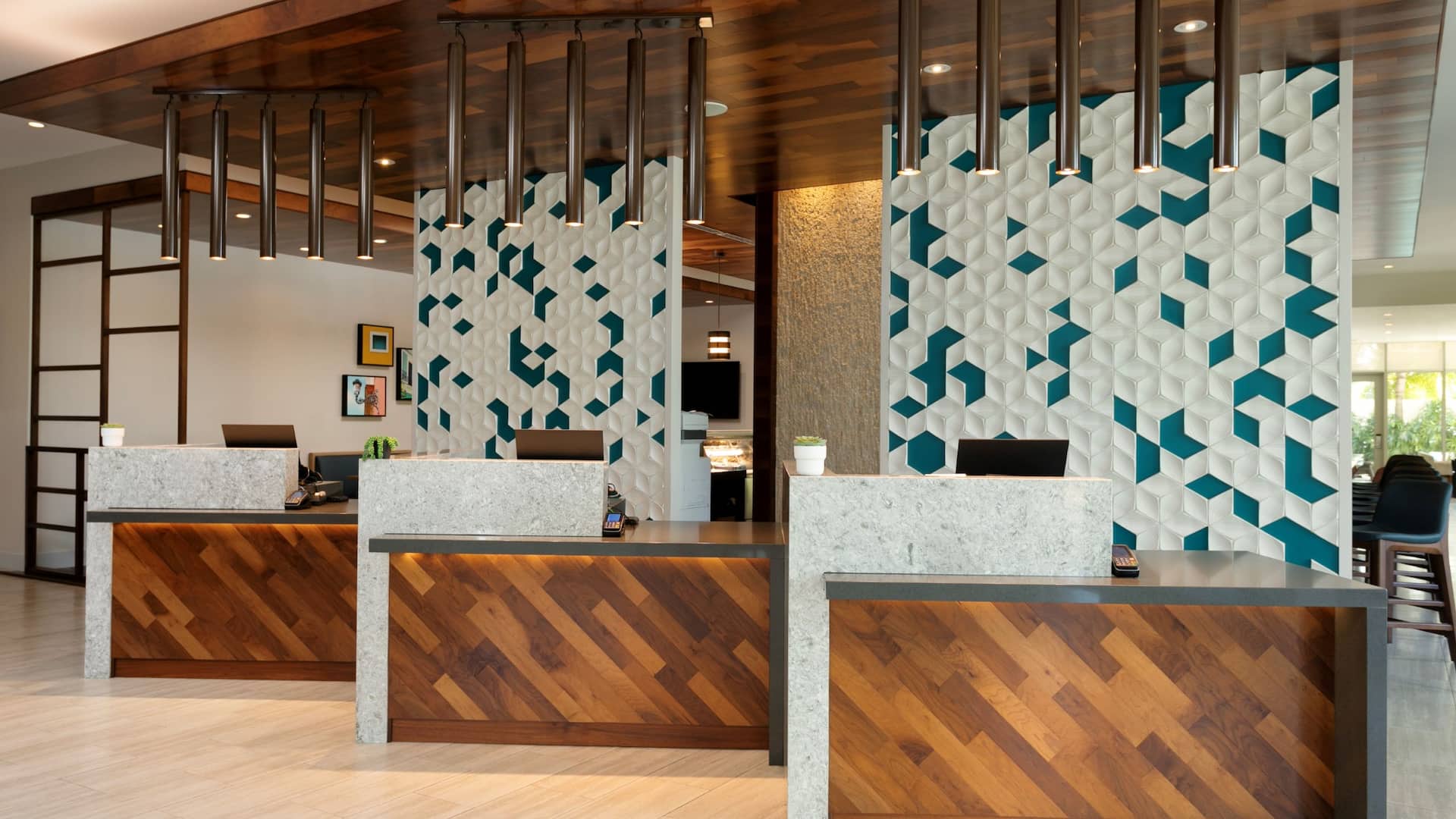 Hyatt Place San Juan Lobby Stand