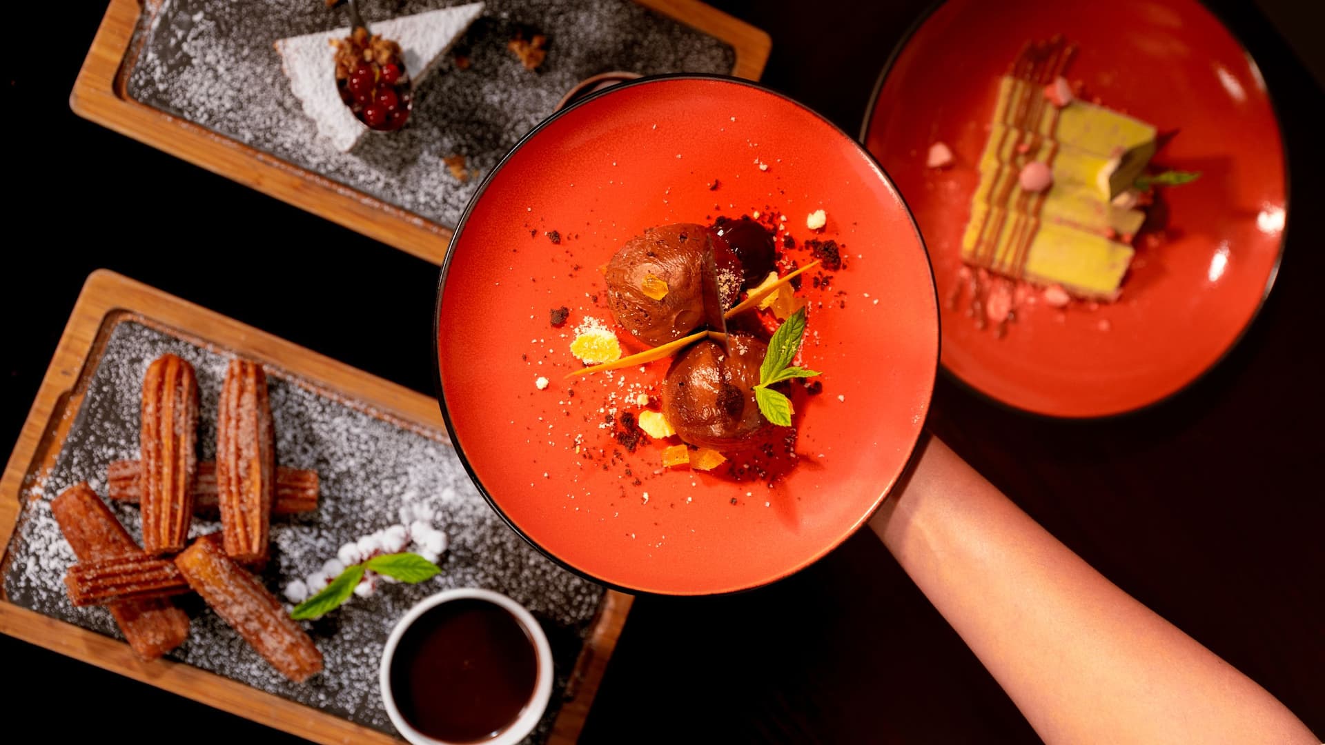 Hyatt Regency Oryx Doha The Cellar New Menu Spanish Desserts