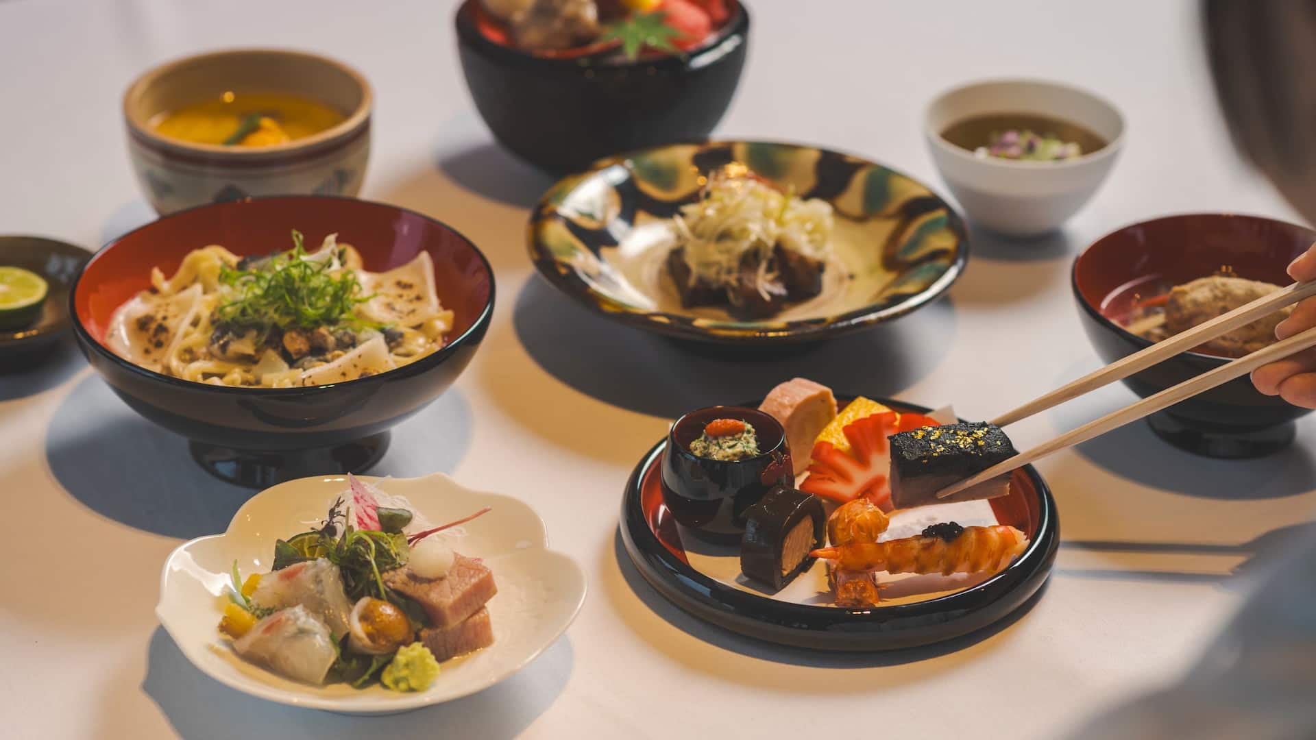 Hyatt Regency Seragaki Island, Okinawa Ryukyu Japanese Kaiseki Wide